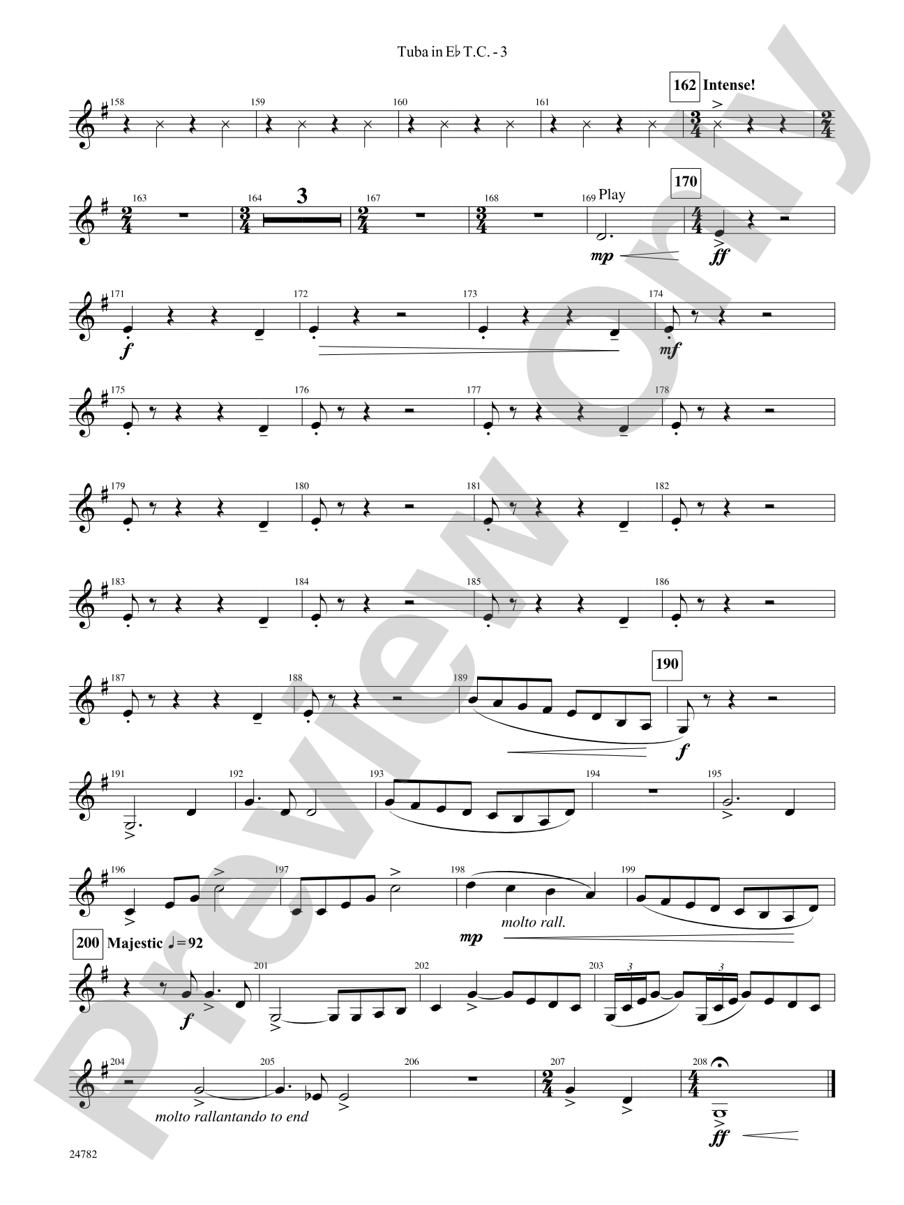 Buffalo Dances: (wp) E-flat Tuba T.C.