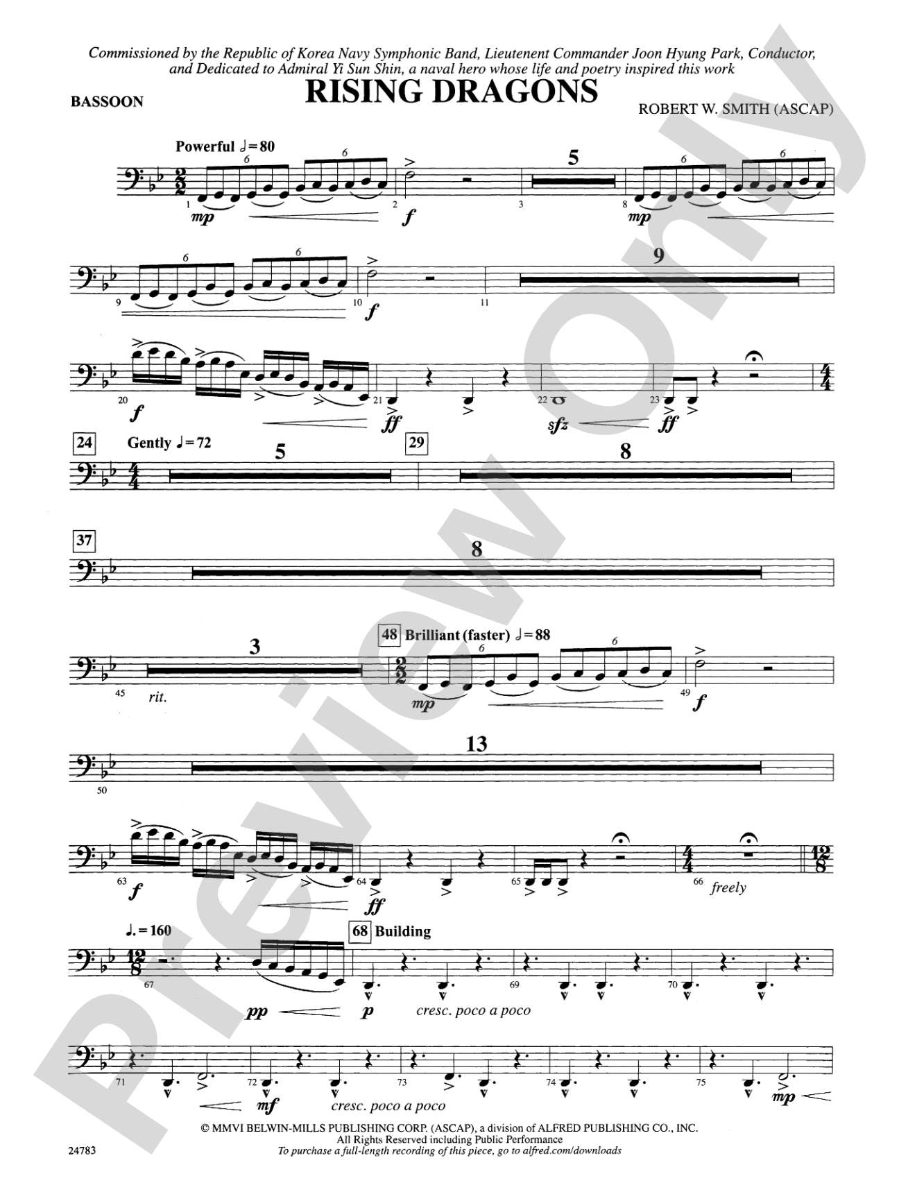 Rising Dragons: Bassoon
