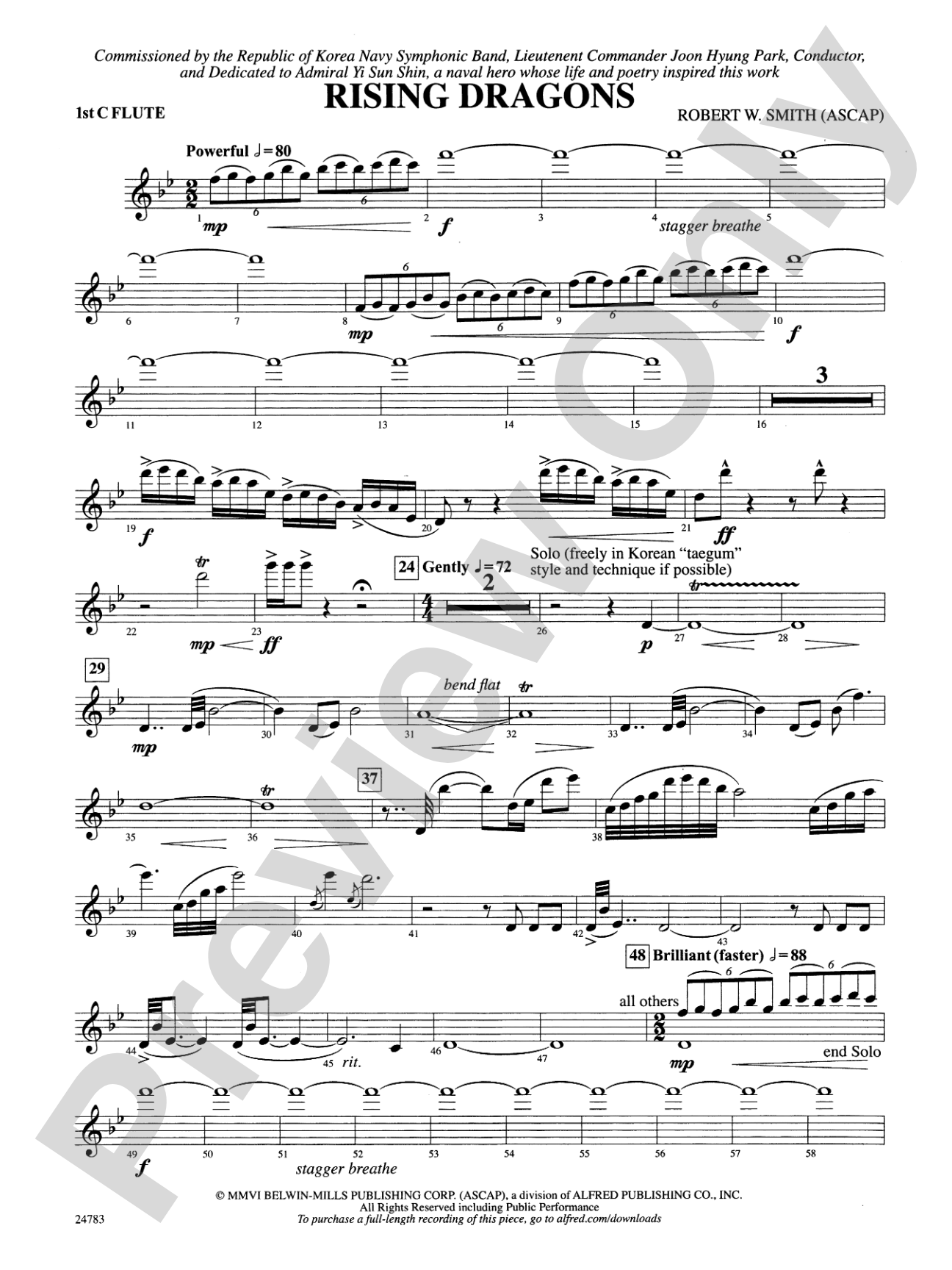 Rising Dragons: Flute