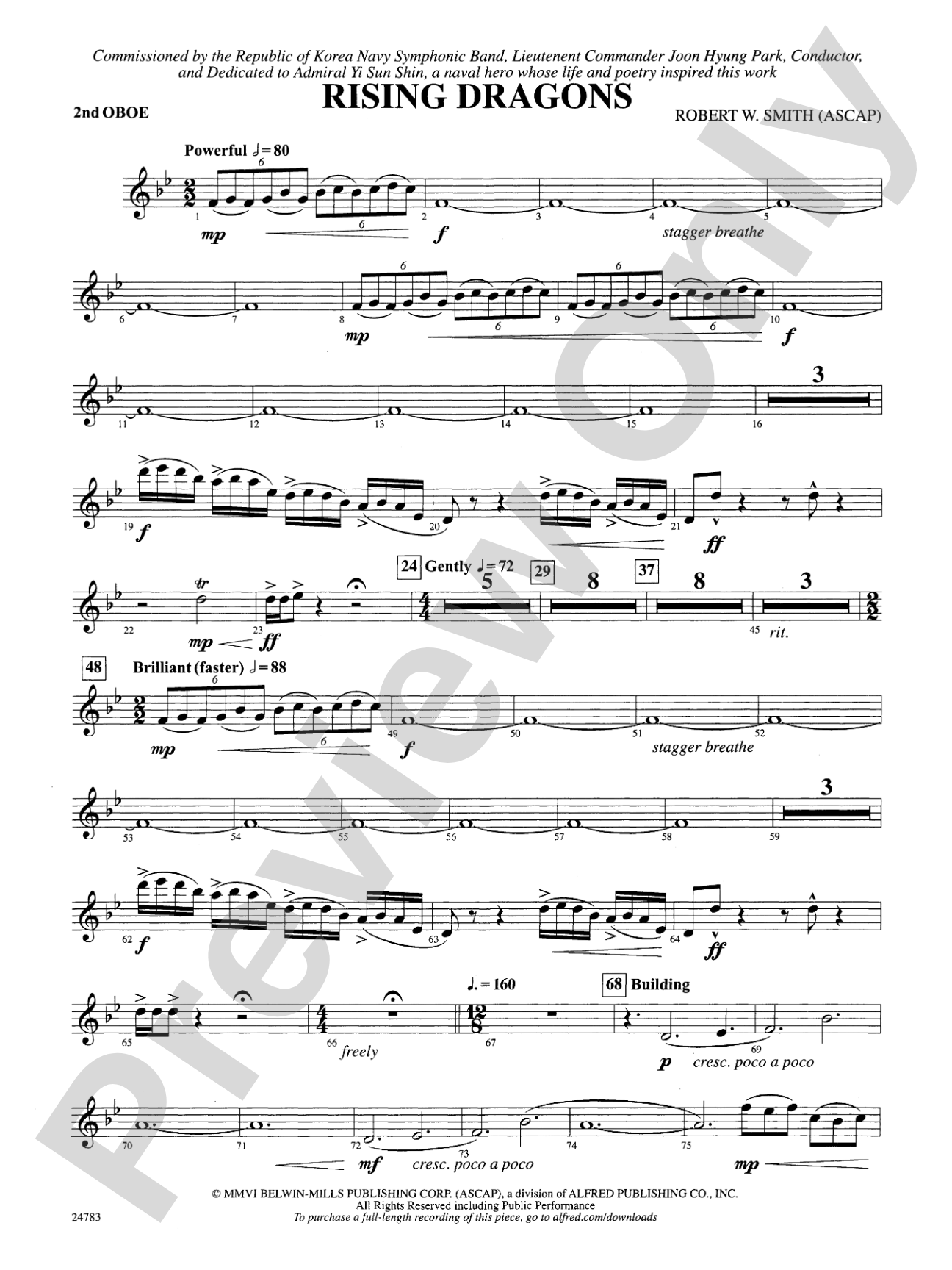 Rising Dragons: 2nd Oboe