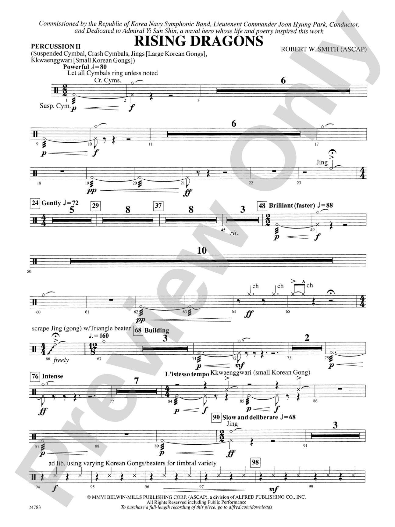 Rising Dragons: 2nd Percussion