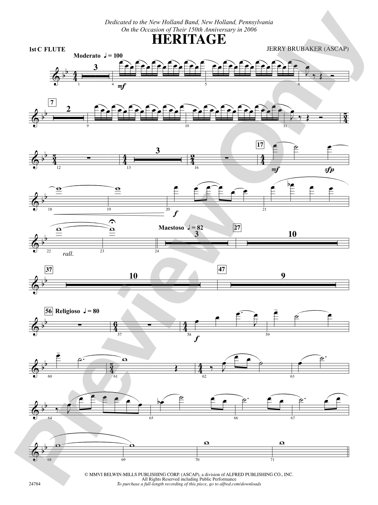 Heritage: Flute