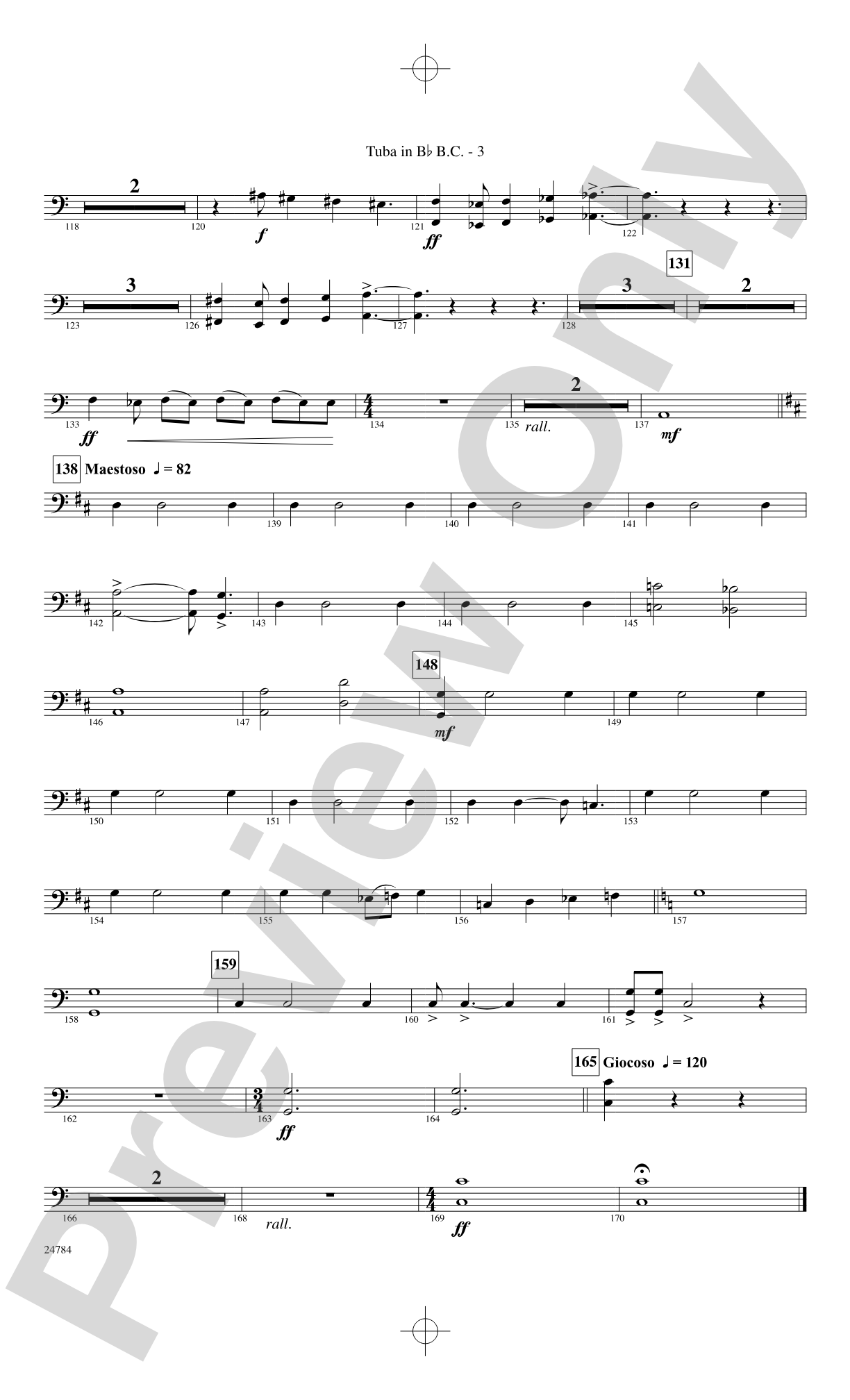 Heritage: (wp) B-flat Tuba B.C.