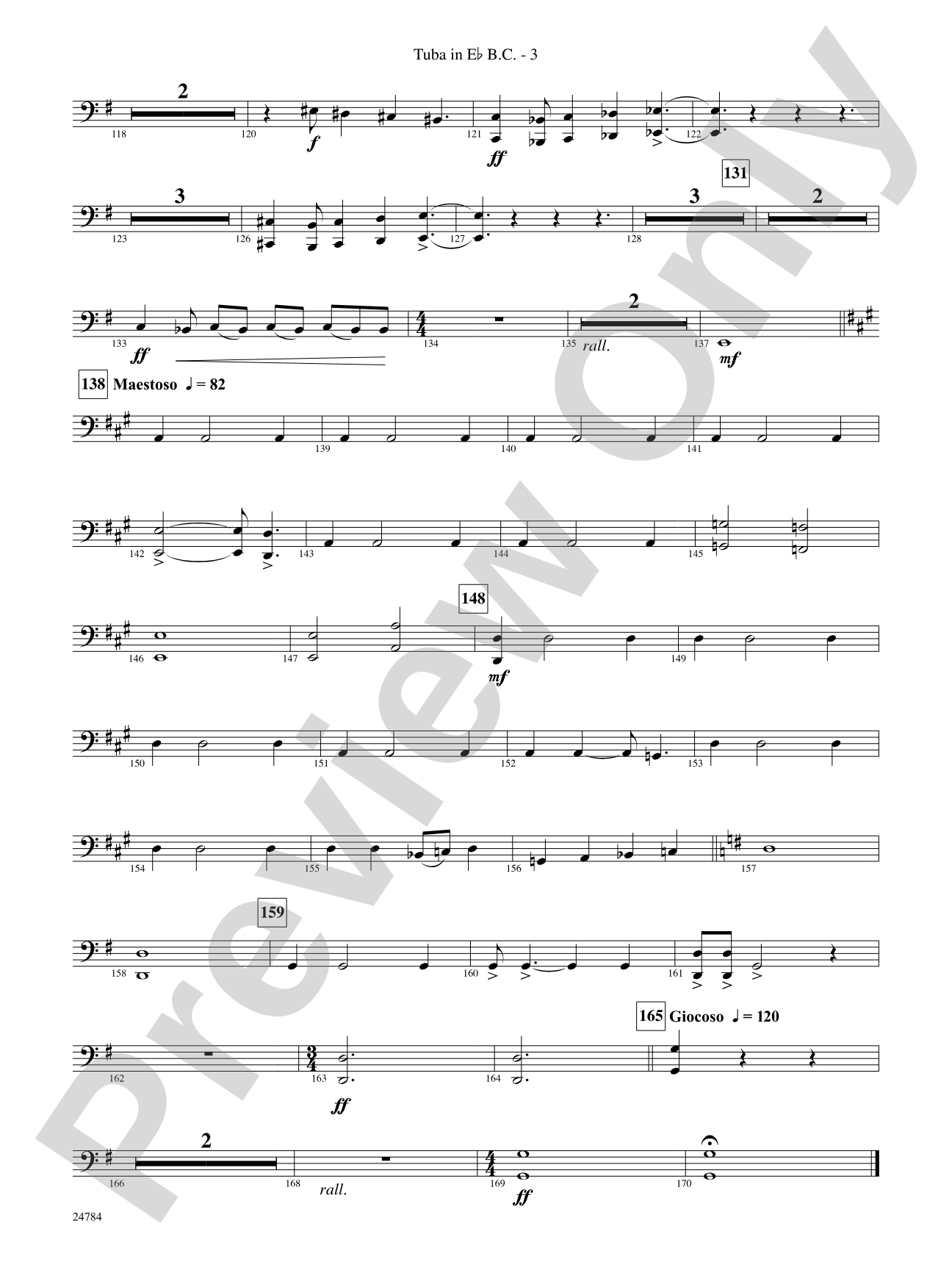 Heritage: (wp) E-flat Tuba B.C.