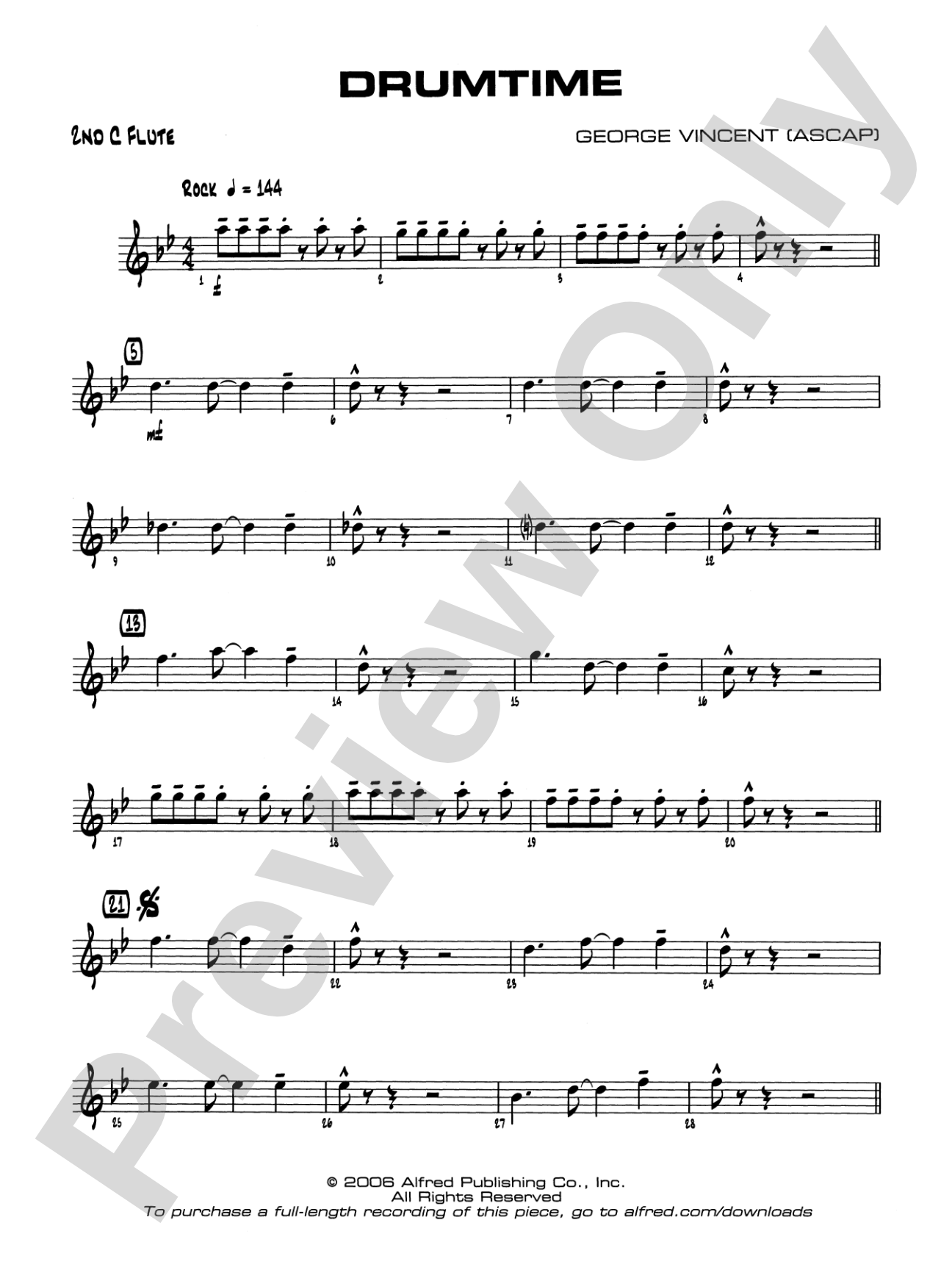Drumtime: 2nd Flute