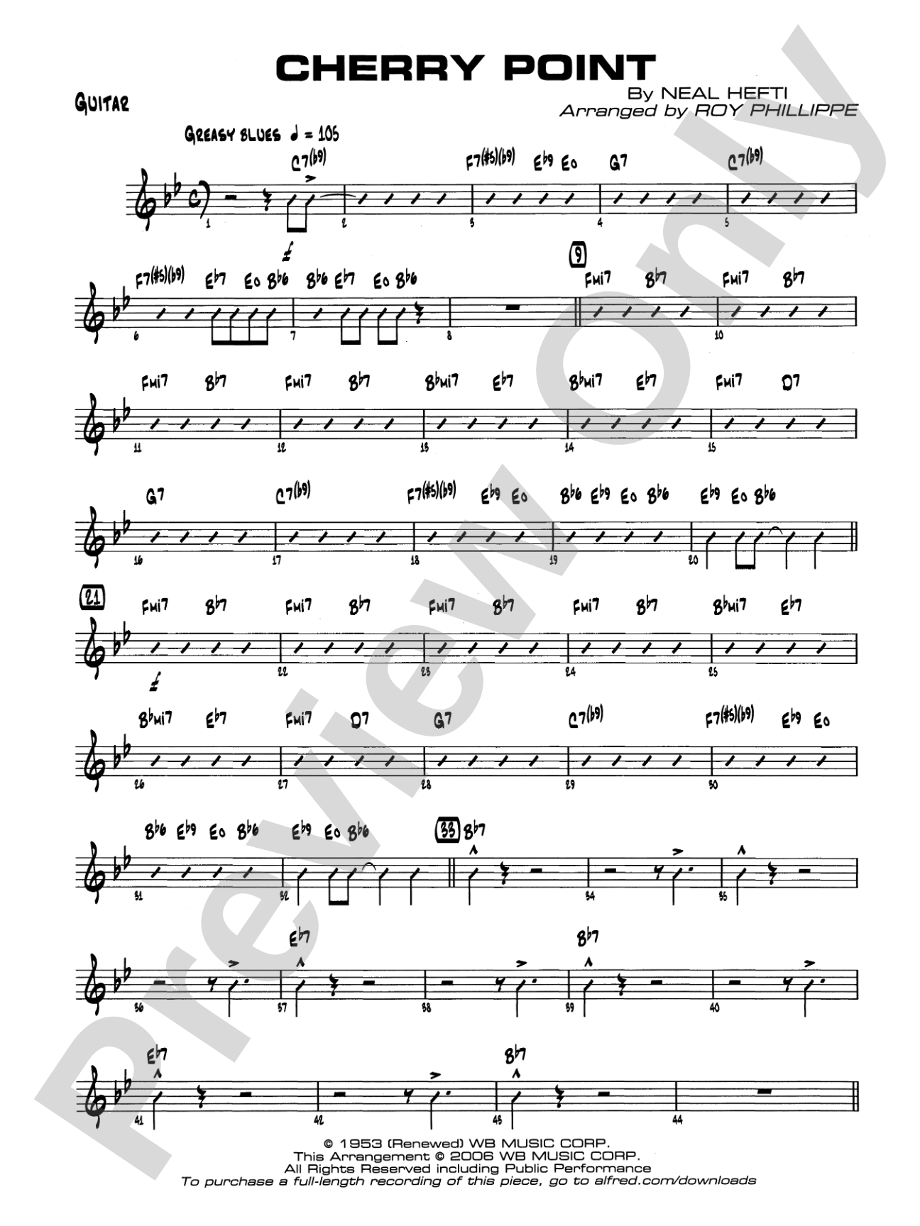 Cherry Point: Guitar