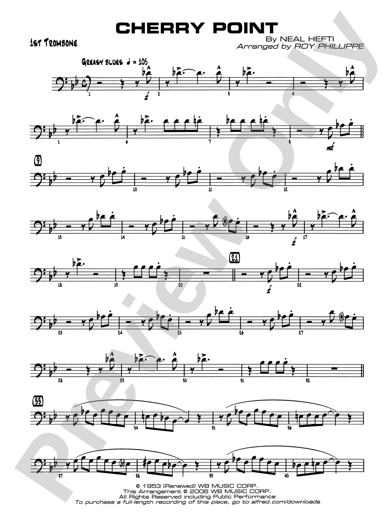 Cherry Point: 1st Trombone