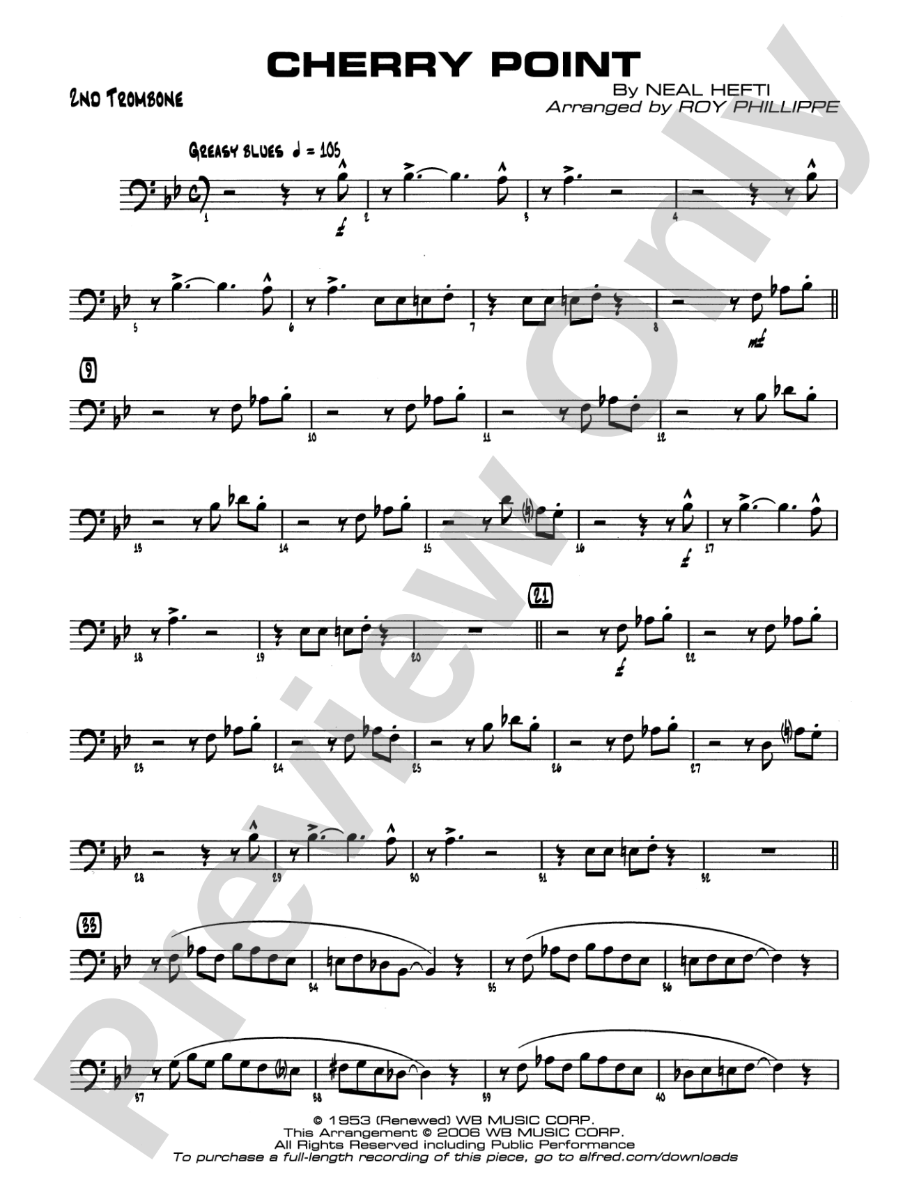 Cherry Point: 2nd Trombone