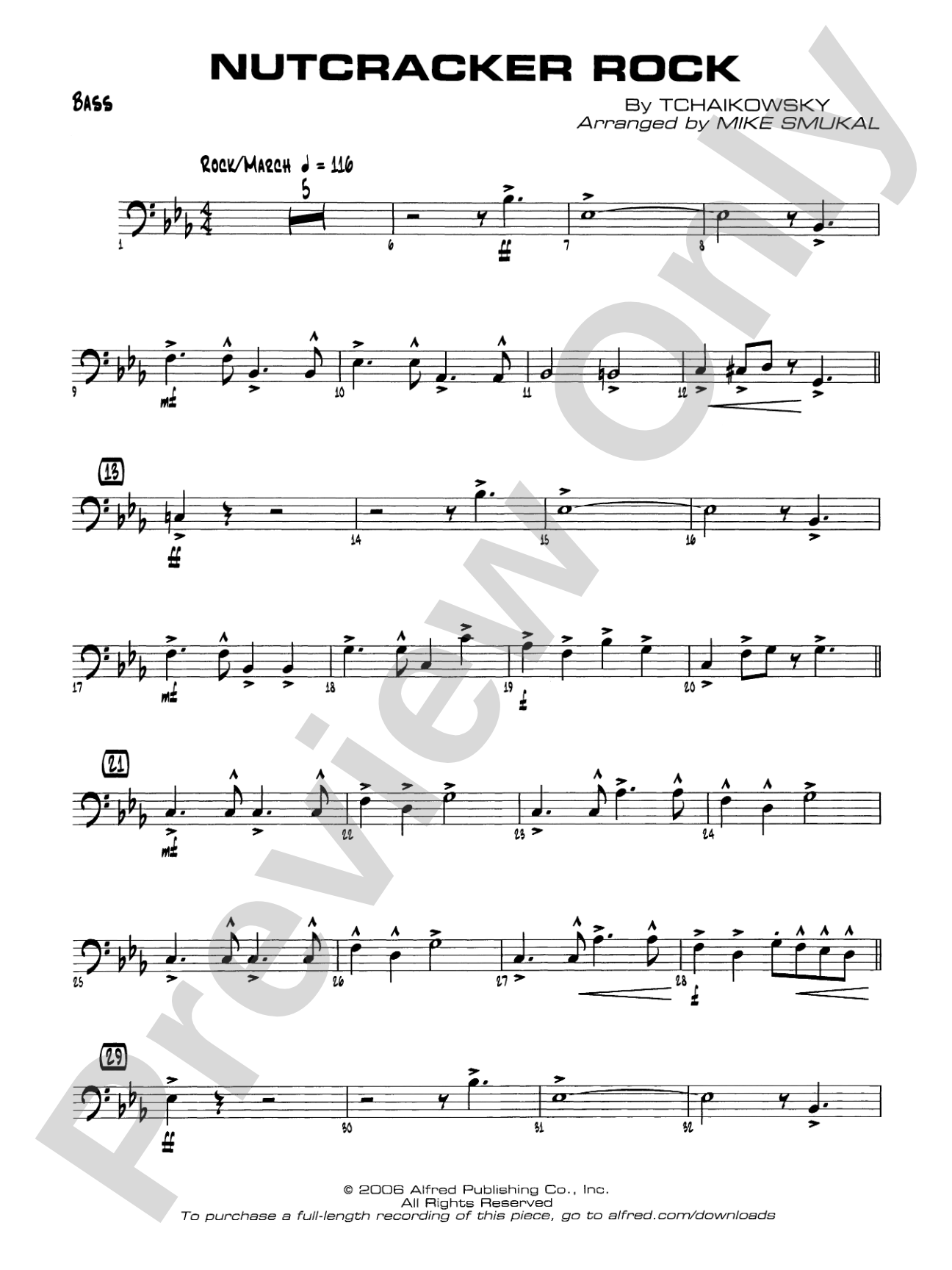Nutcracker Rock: String Bass