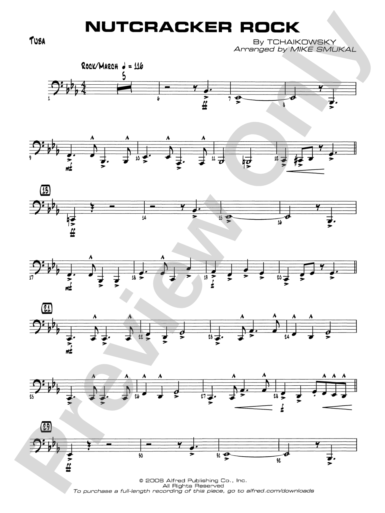 Nutcracker Rock: Tuba