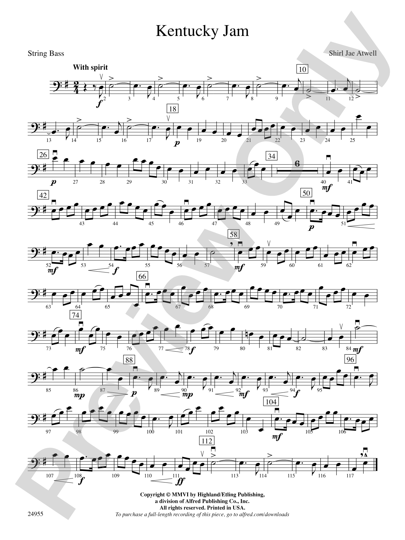 Kentucky Jam: String Bass