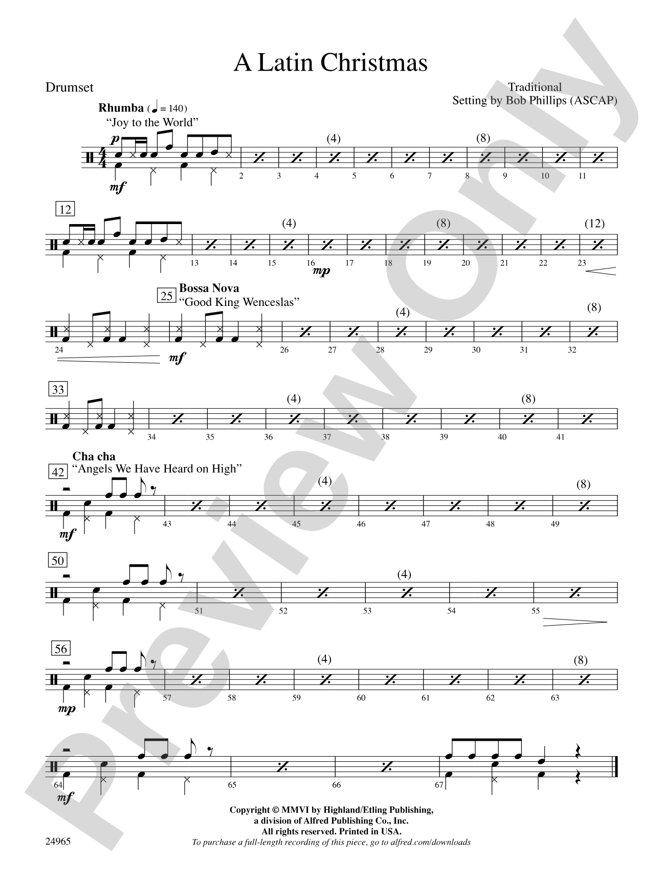 A Latin Christmas: Drums