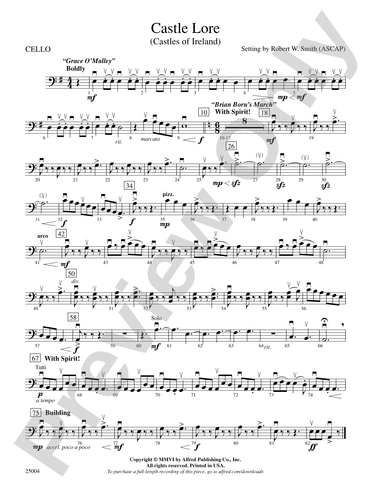 Castle Lore: Cello