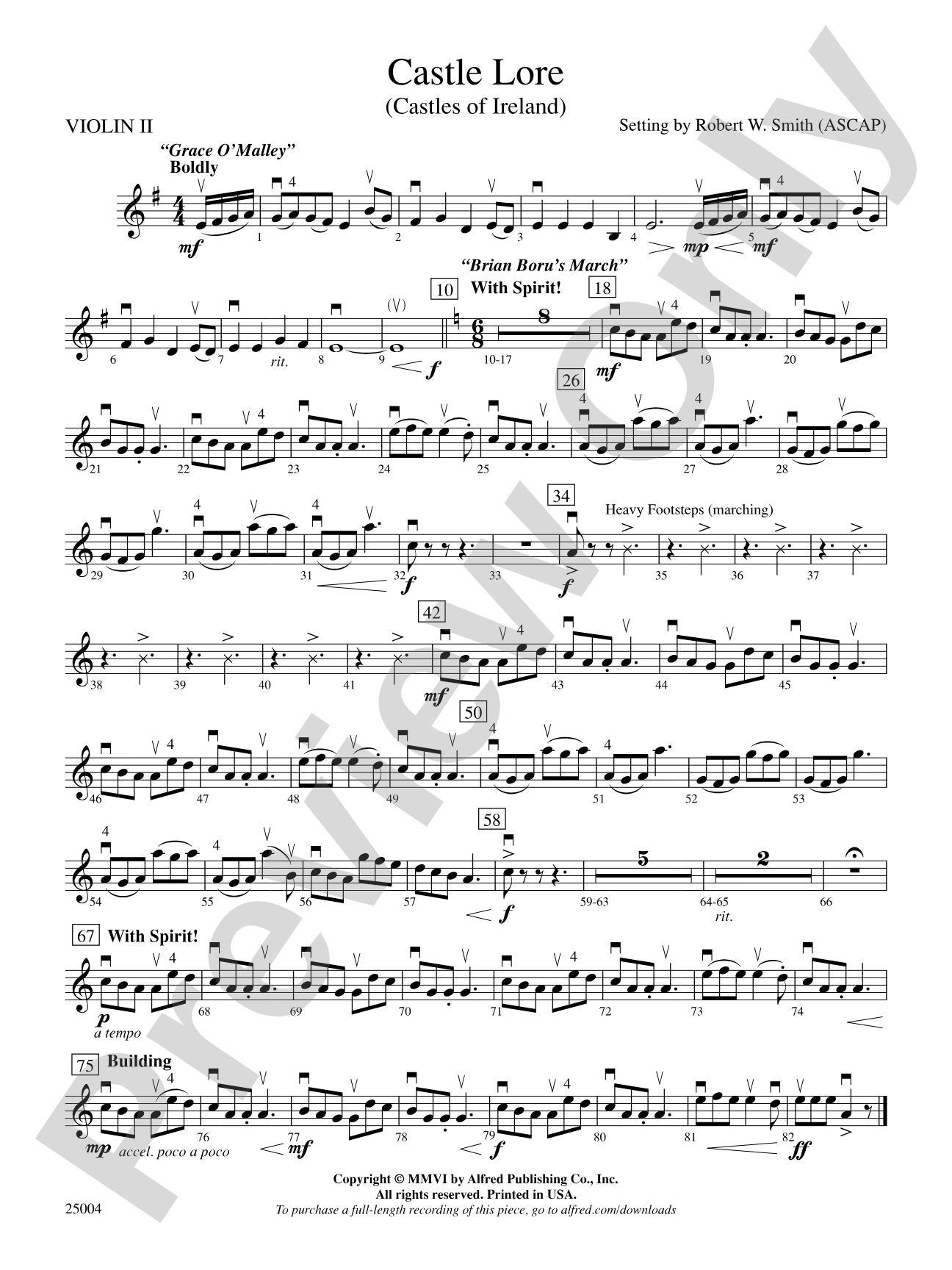 Castle Lore: 2nd Violin