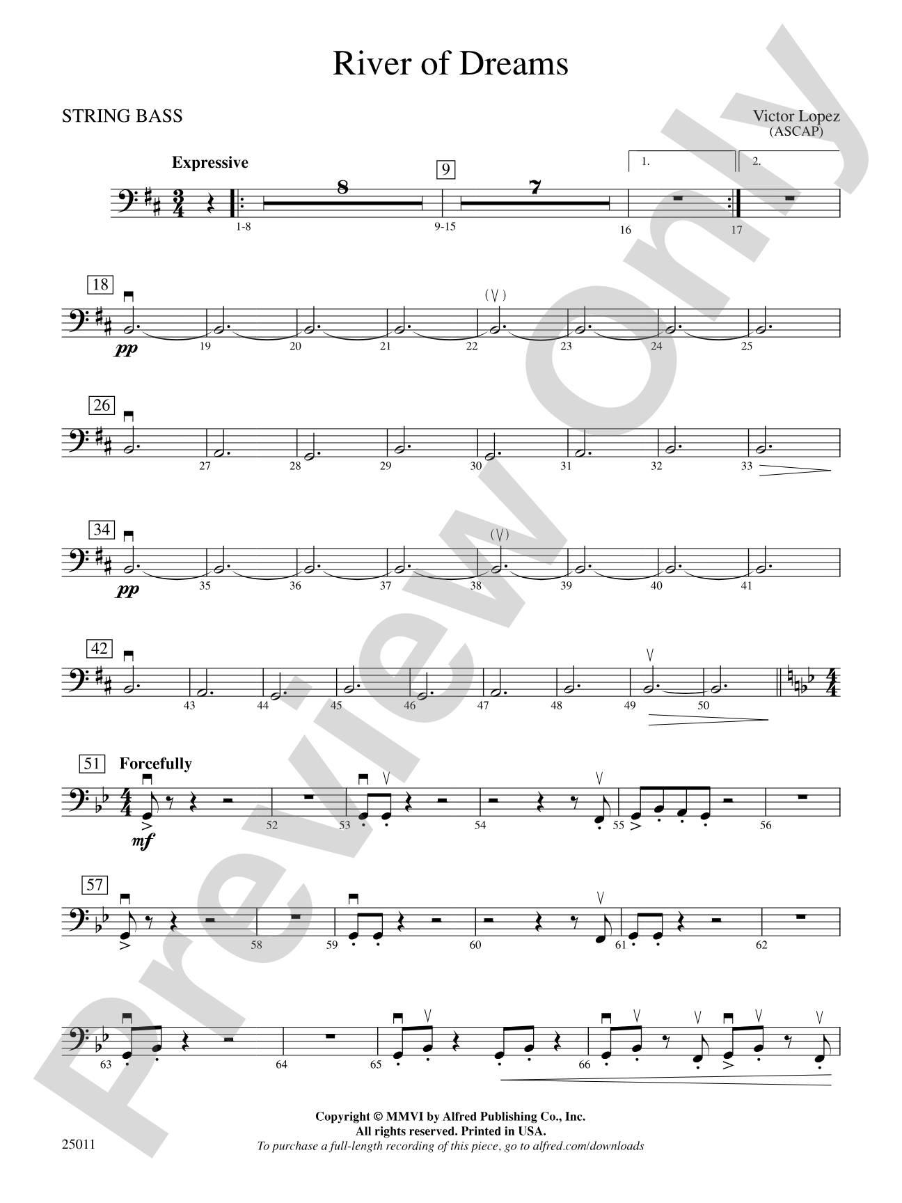 River of Dreams: String Bass