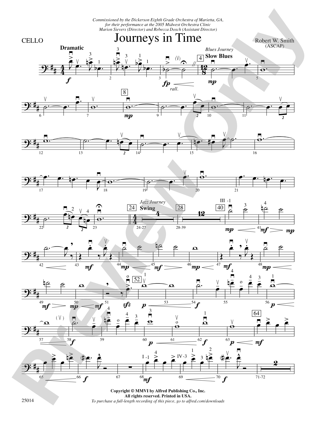 Journeys in Time: Cello