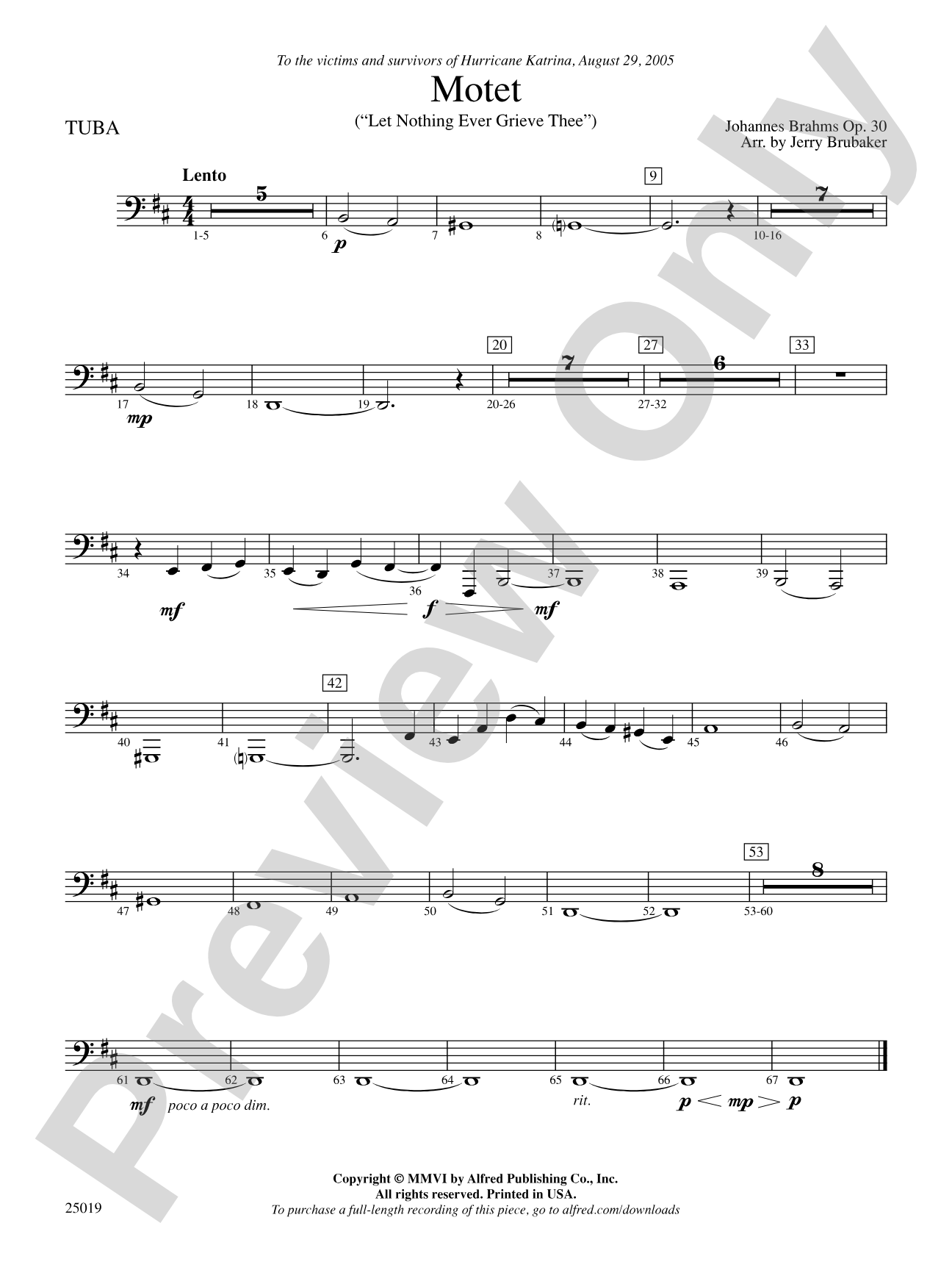Motet: Tuba