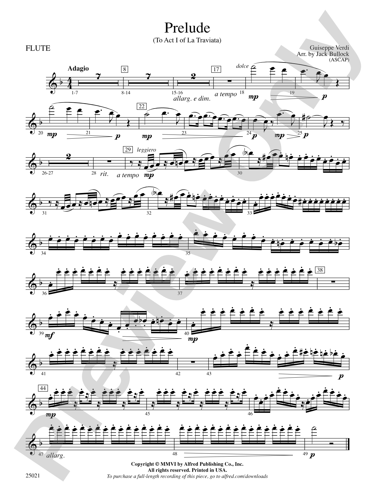 Prelude: Flute