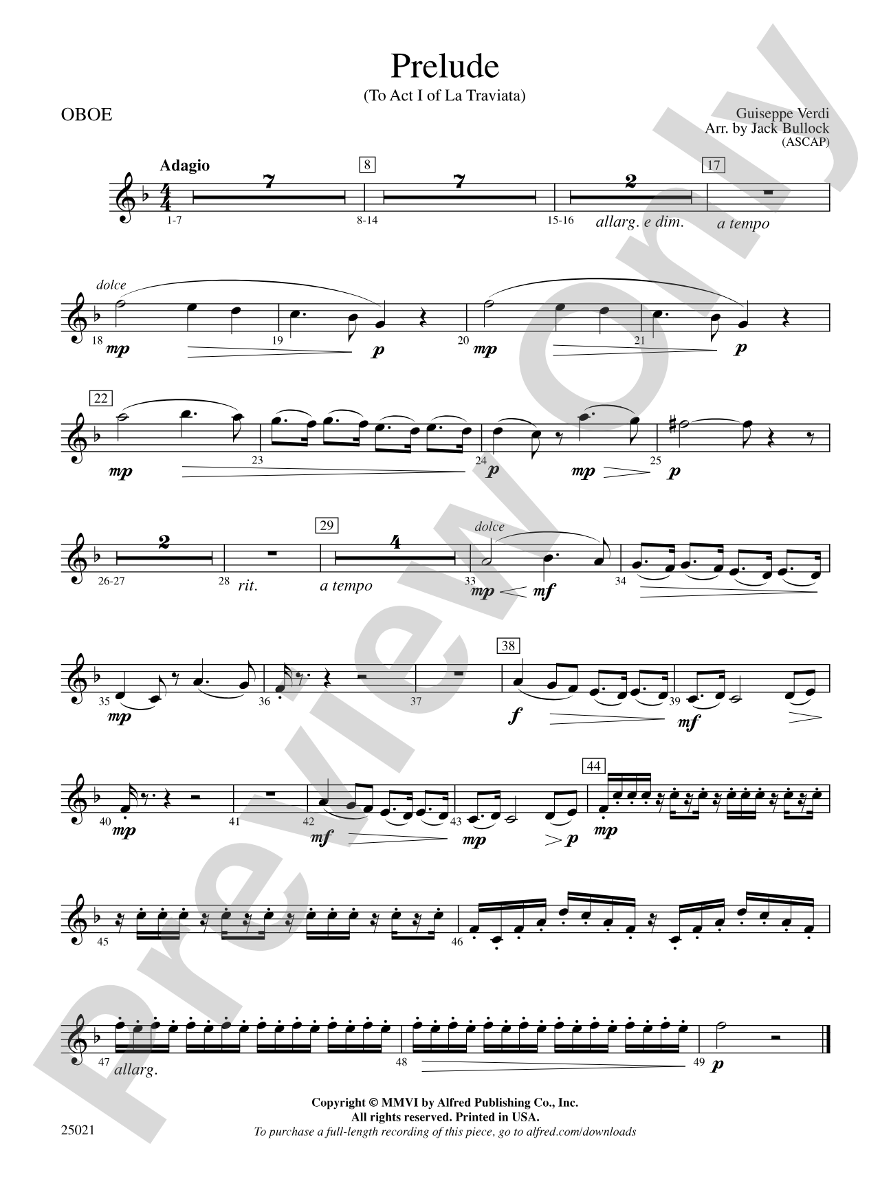 Prelude: Oboe