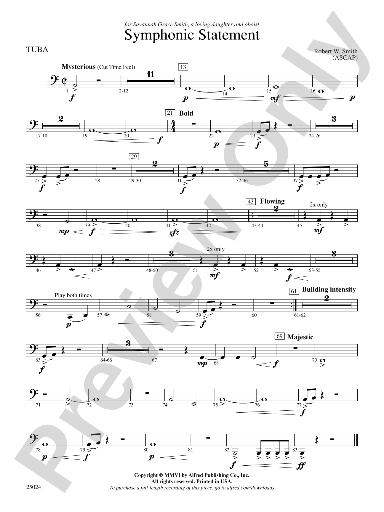 Symphonic Statement: Tuba