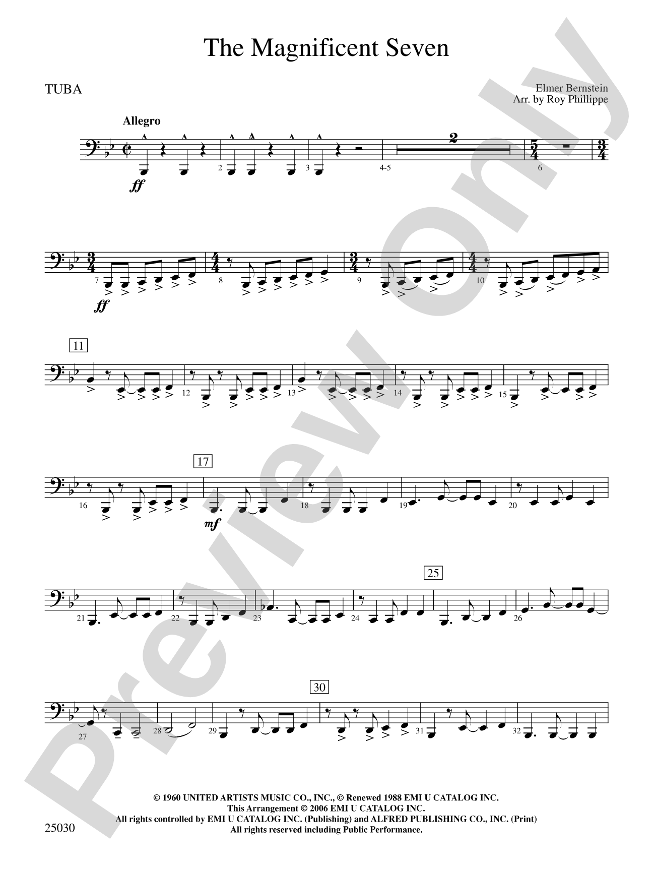The Magnificent Seven: Tuba