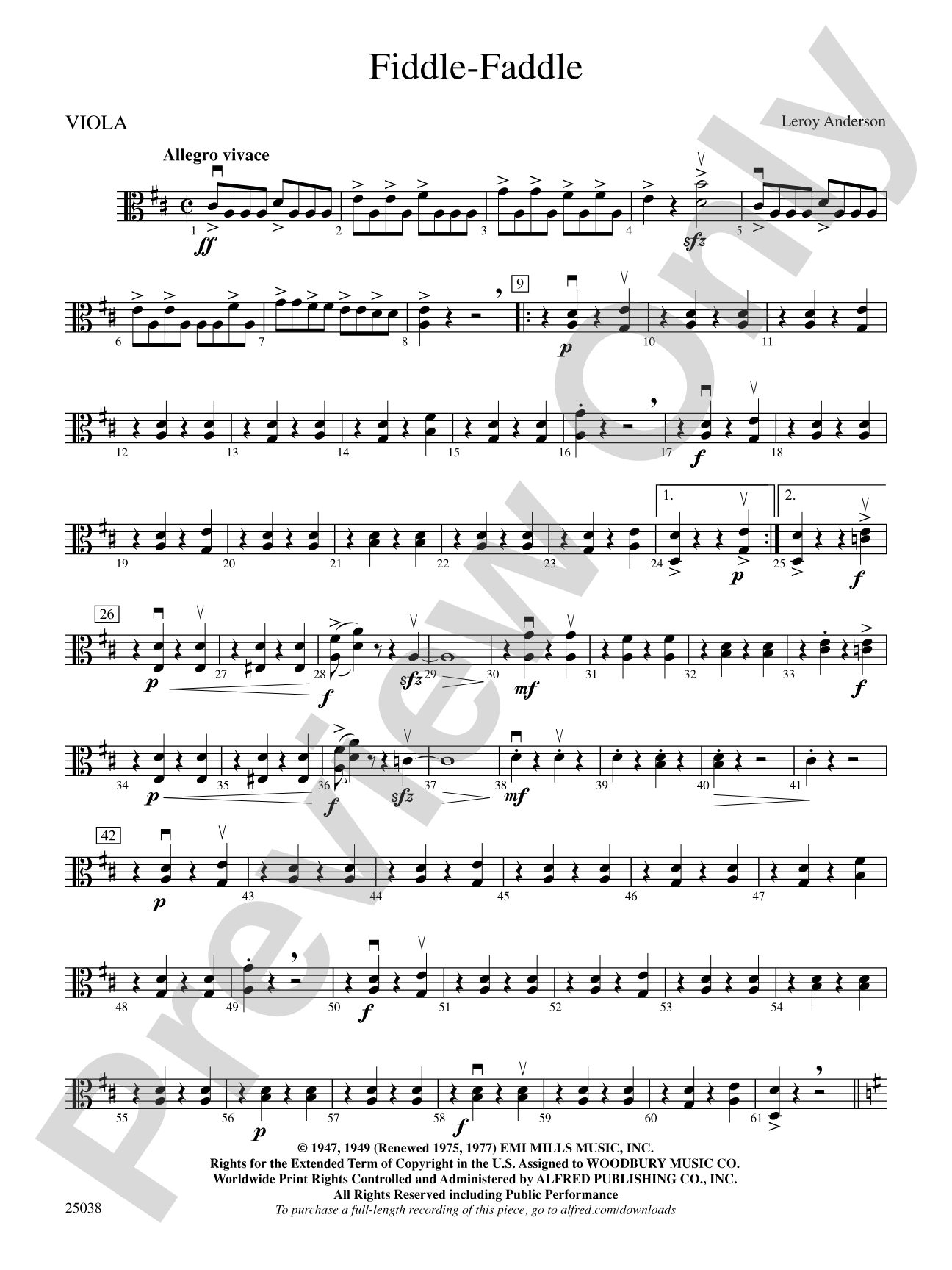 Fiddle-Faddle: Viola