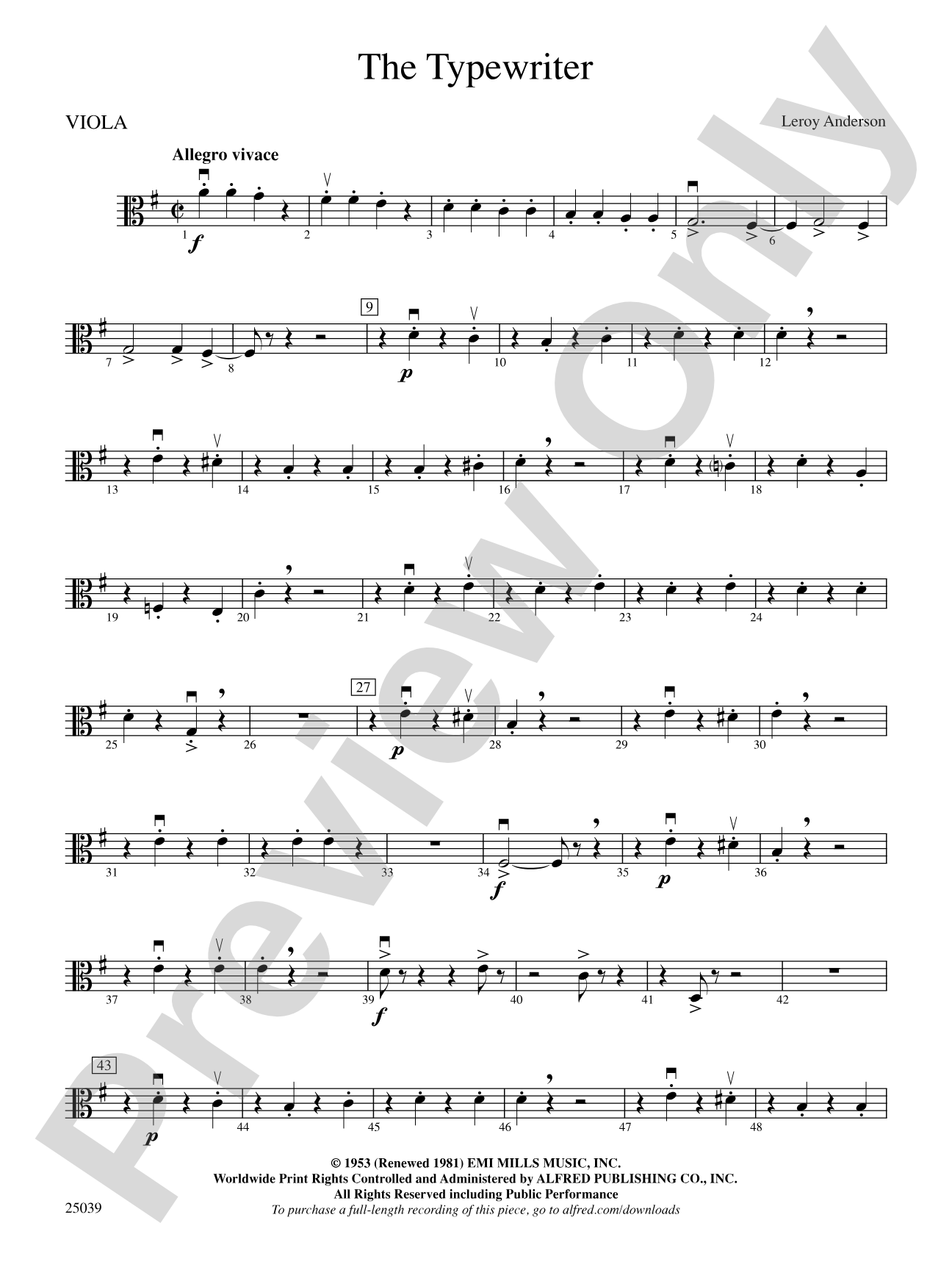 The Typewriter: Viola