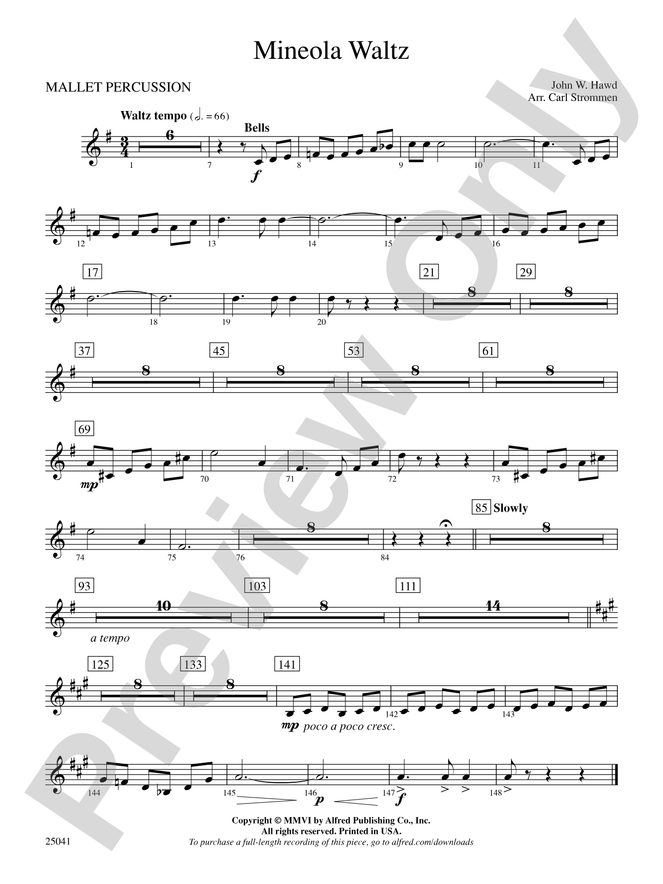 Mineola Waltz: Mallets
