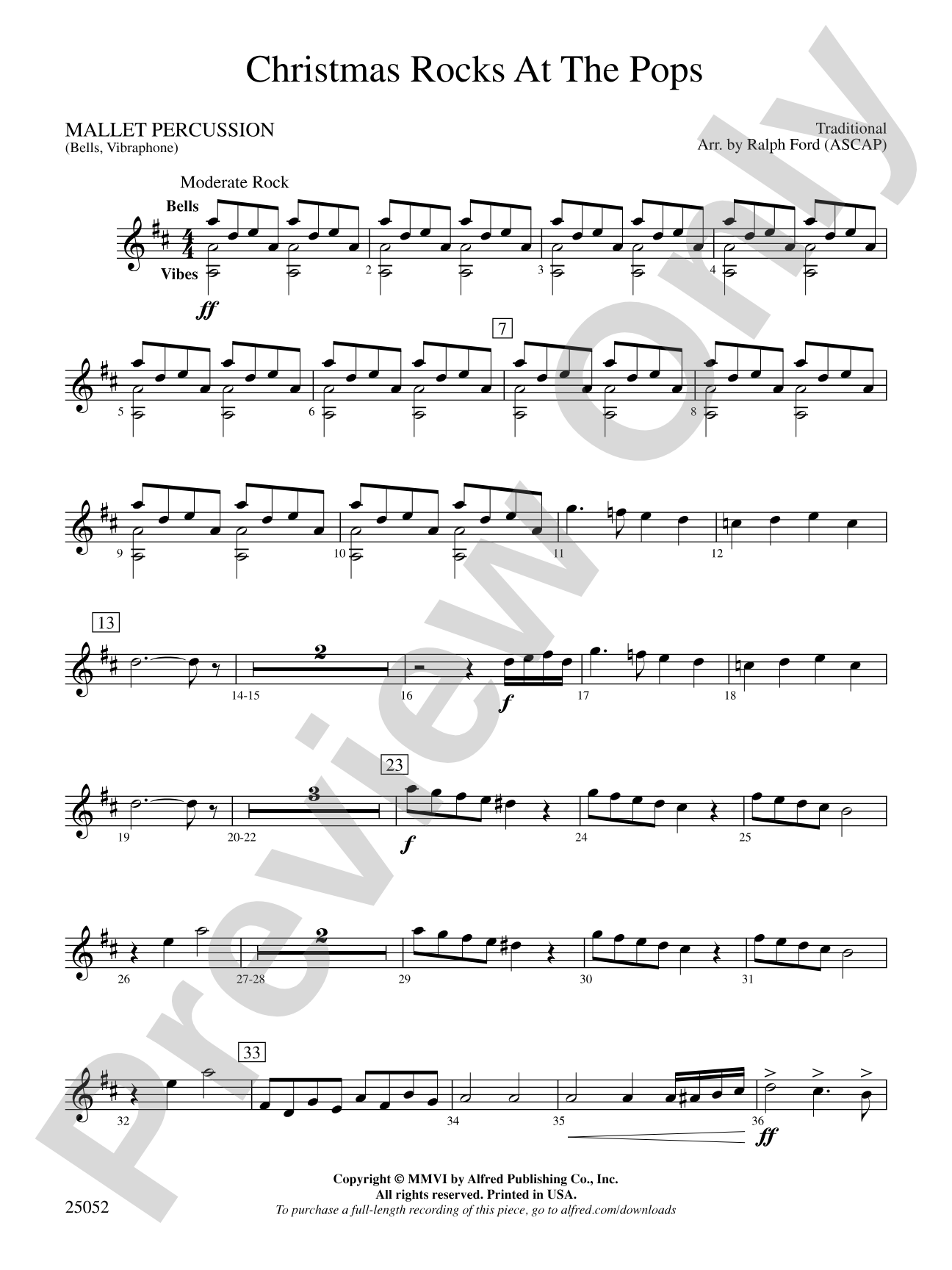 Christmas Rocks at the Pops: Mallets