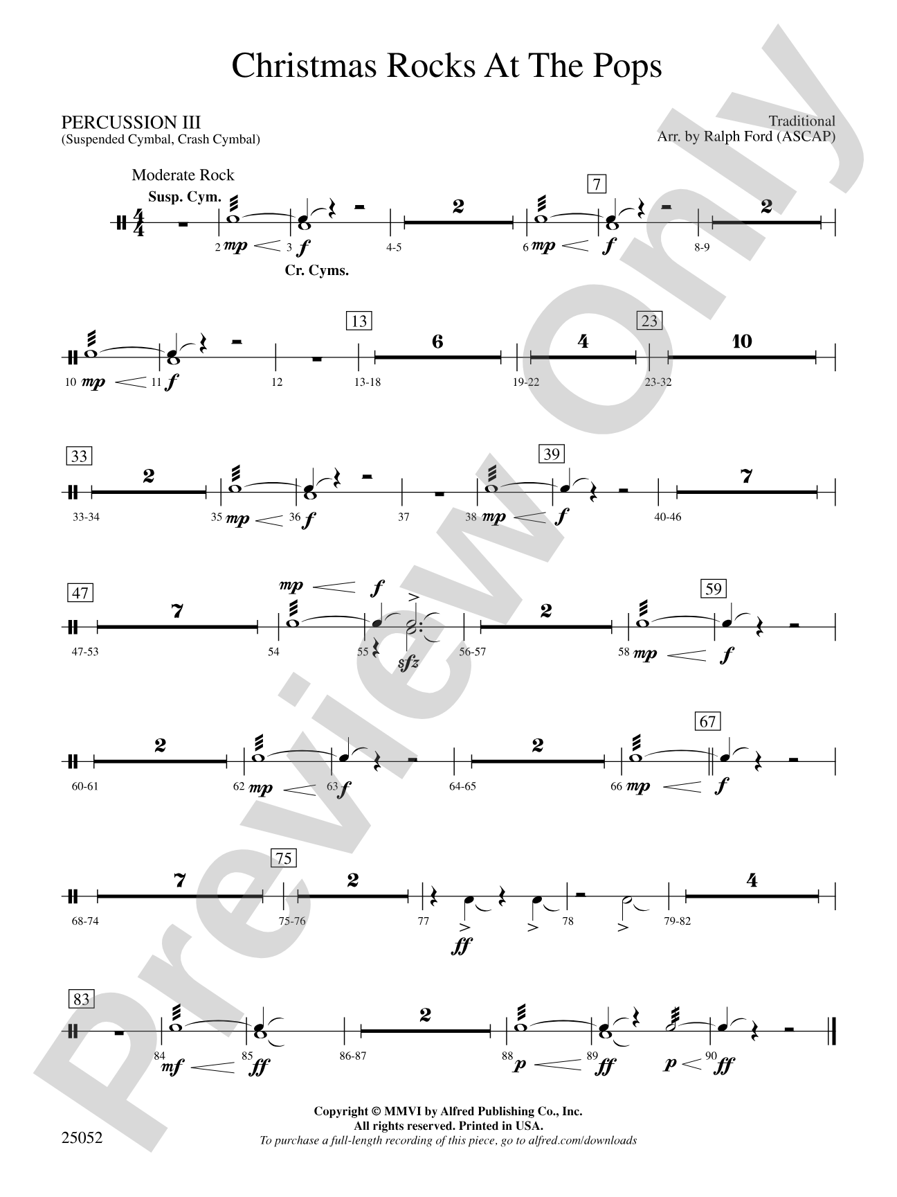 Christmas Rocks at the Pops: 3rd Percussion