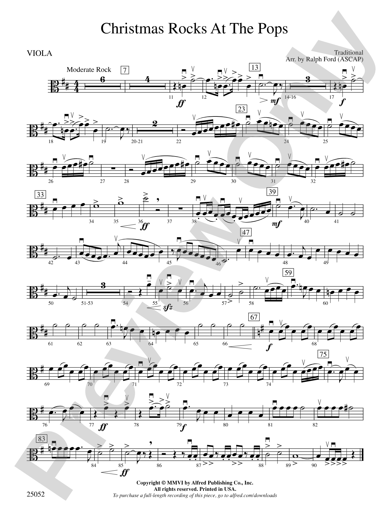 Christmas Rocks at the Pops: Viola