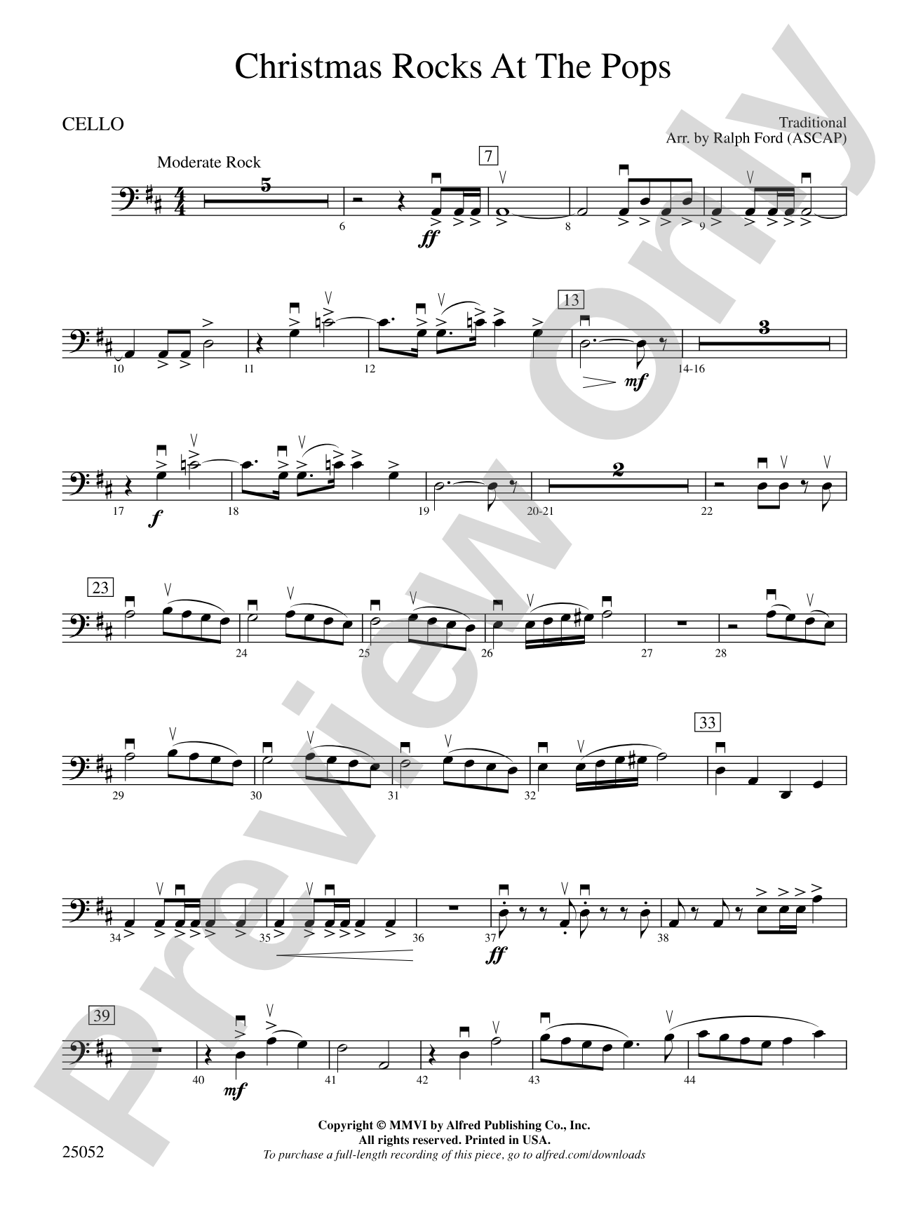Christmas Rocks at the Pops: Cello