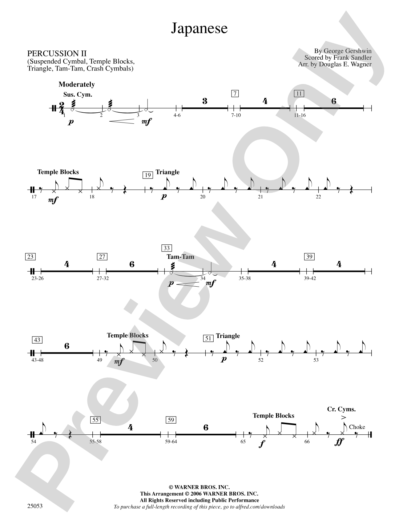 Japanese: 2nd Percussion