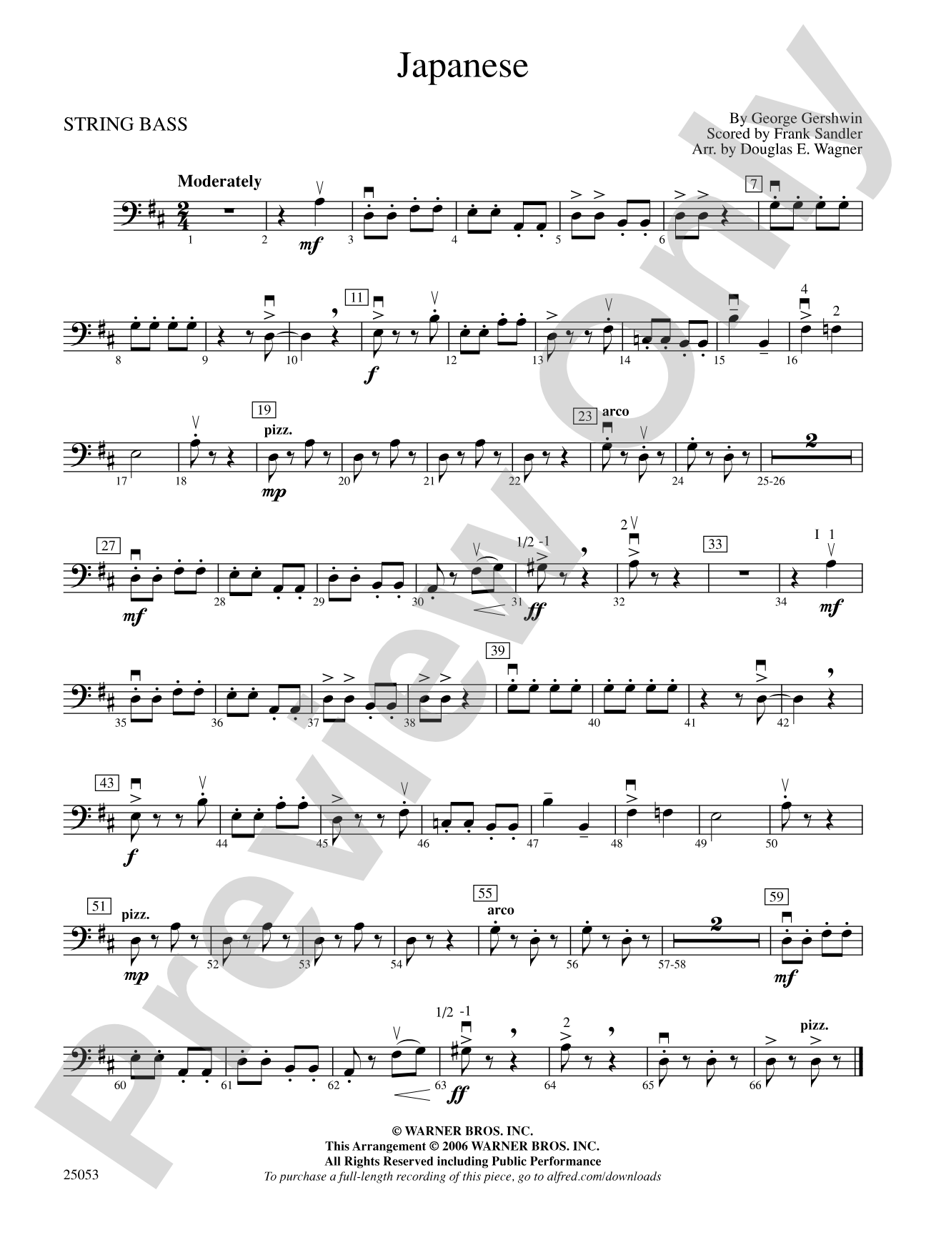 Japanese: String Bass