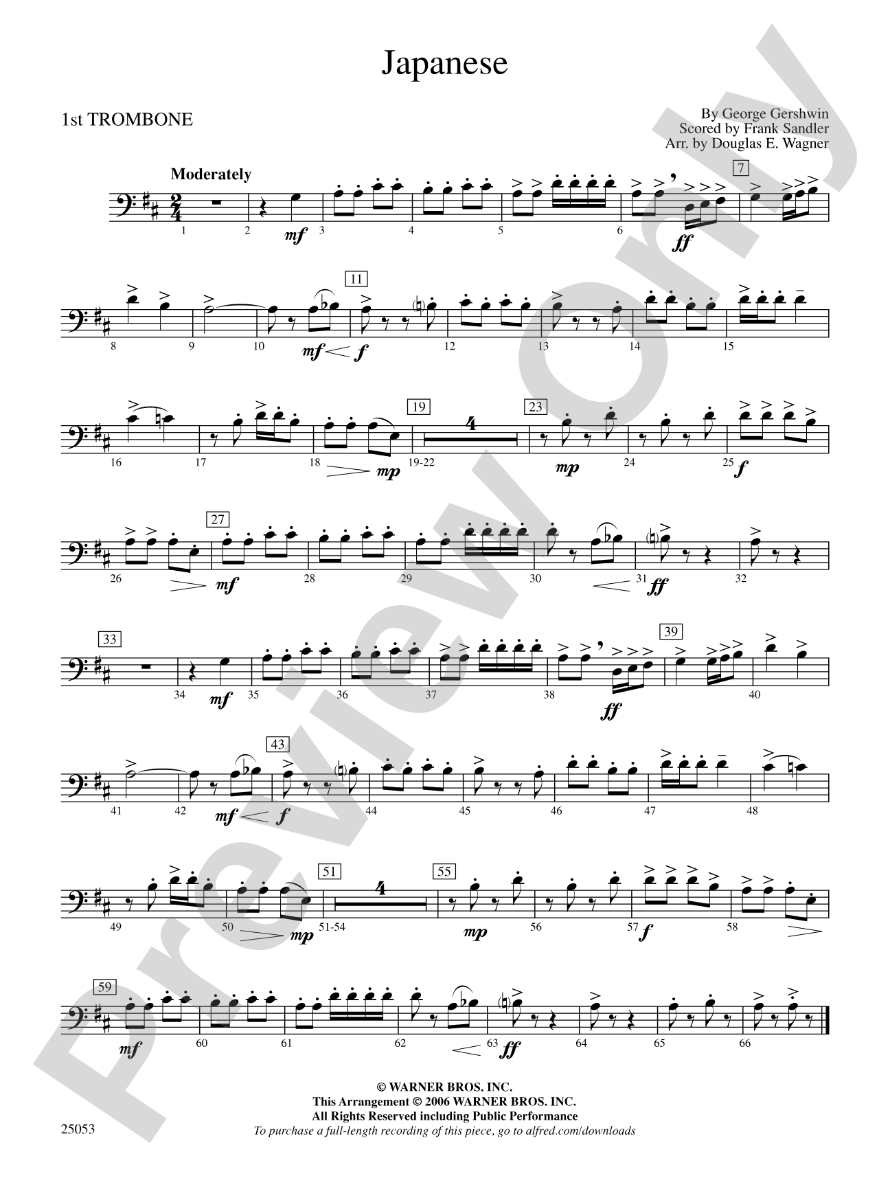 Japanese: 1st Trombone