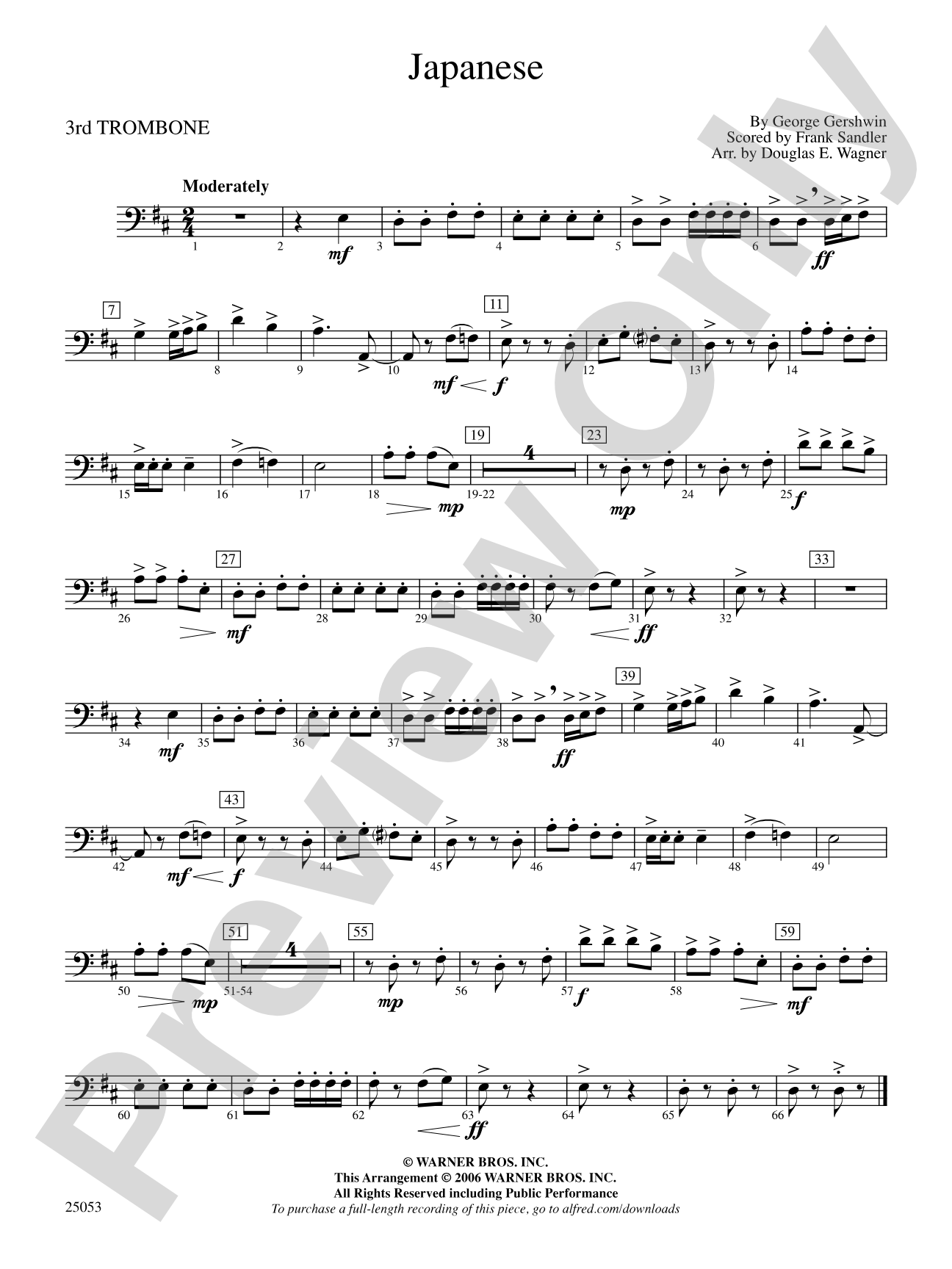 Japanese: 3rd Trombone