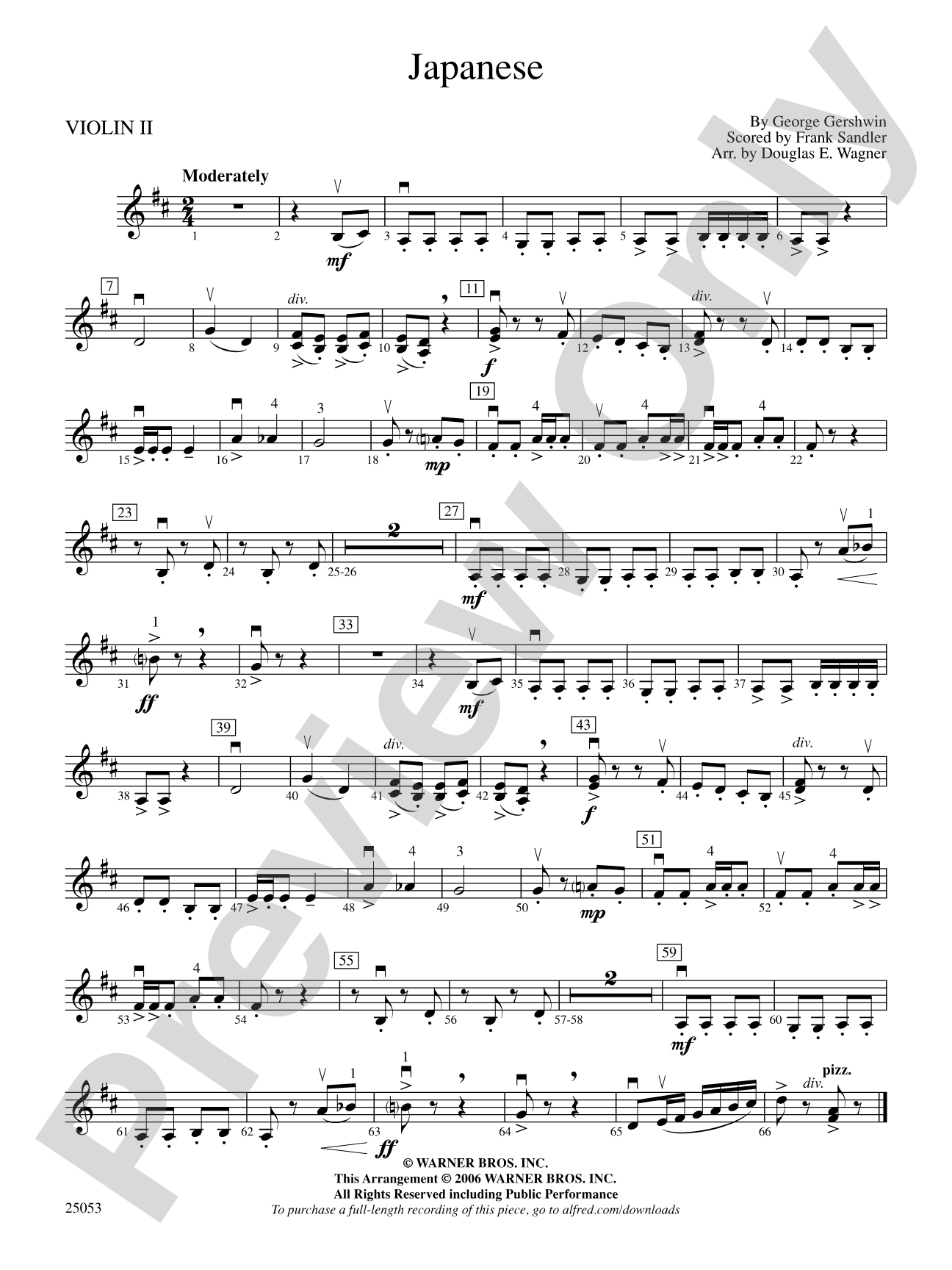 Japanese: 2nd Violin