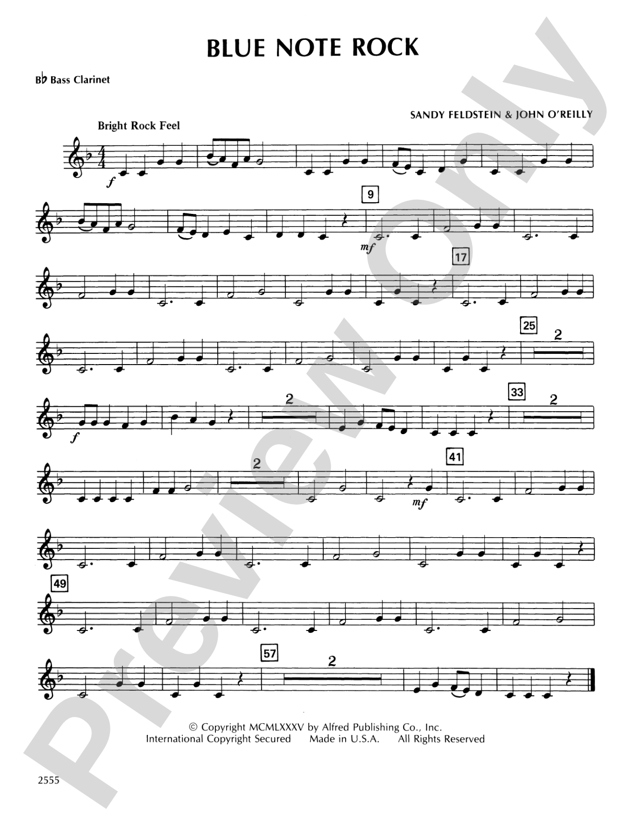 Blue Note Rock: B-flat Bass Clarinet