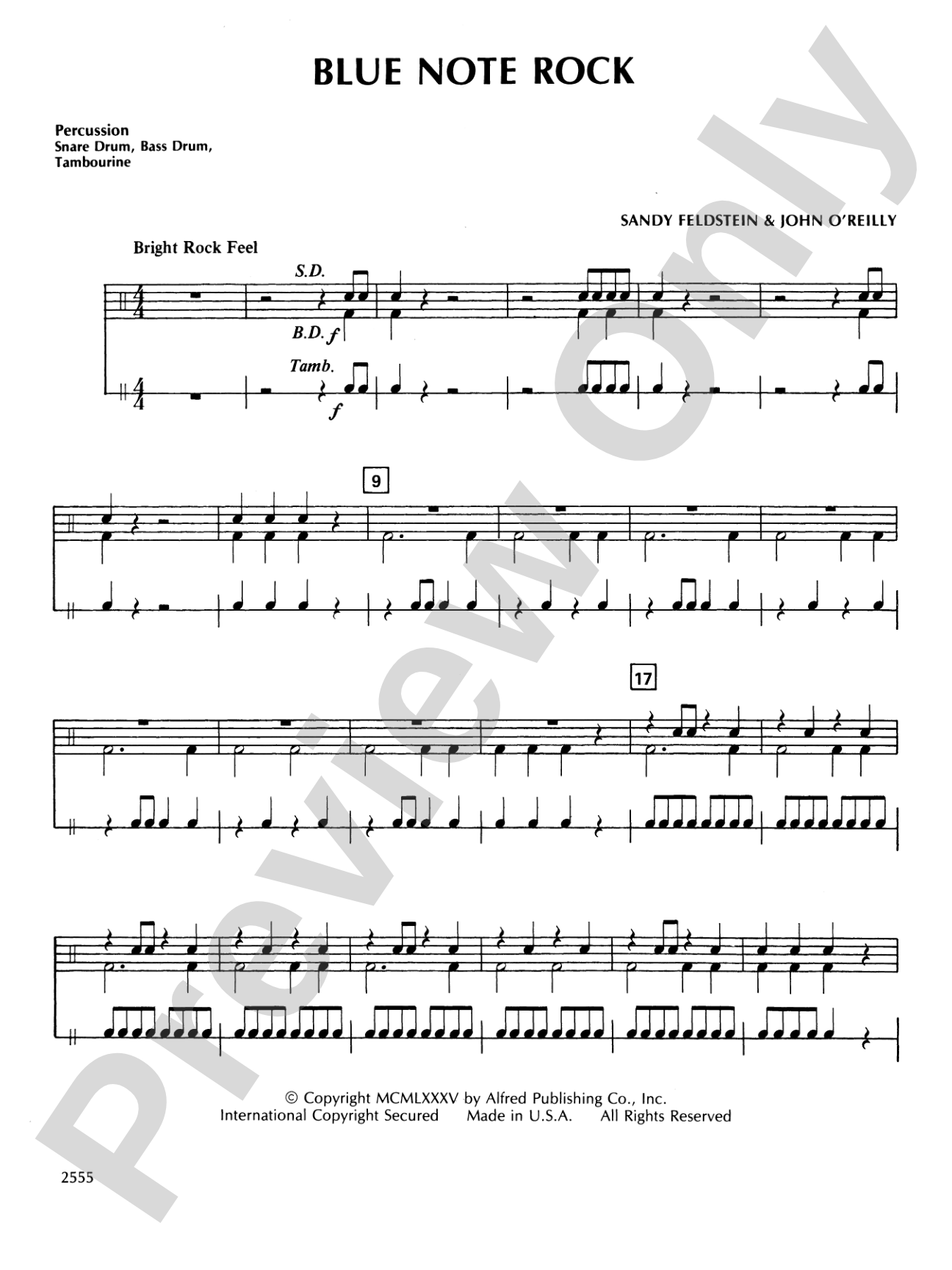 Blue Note Rock: 1st Percussion