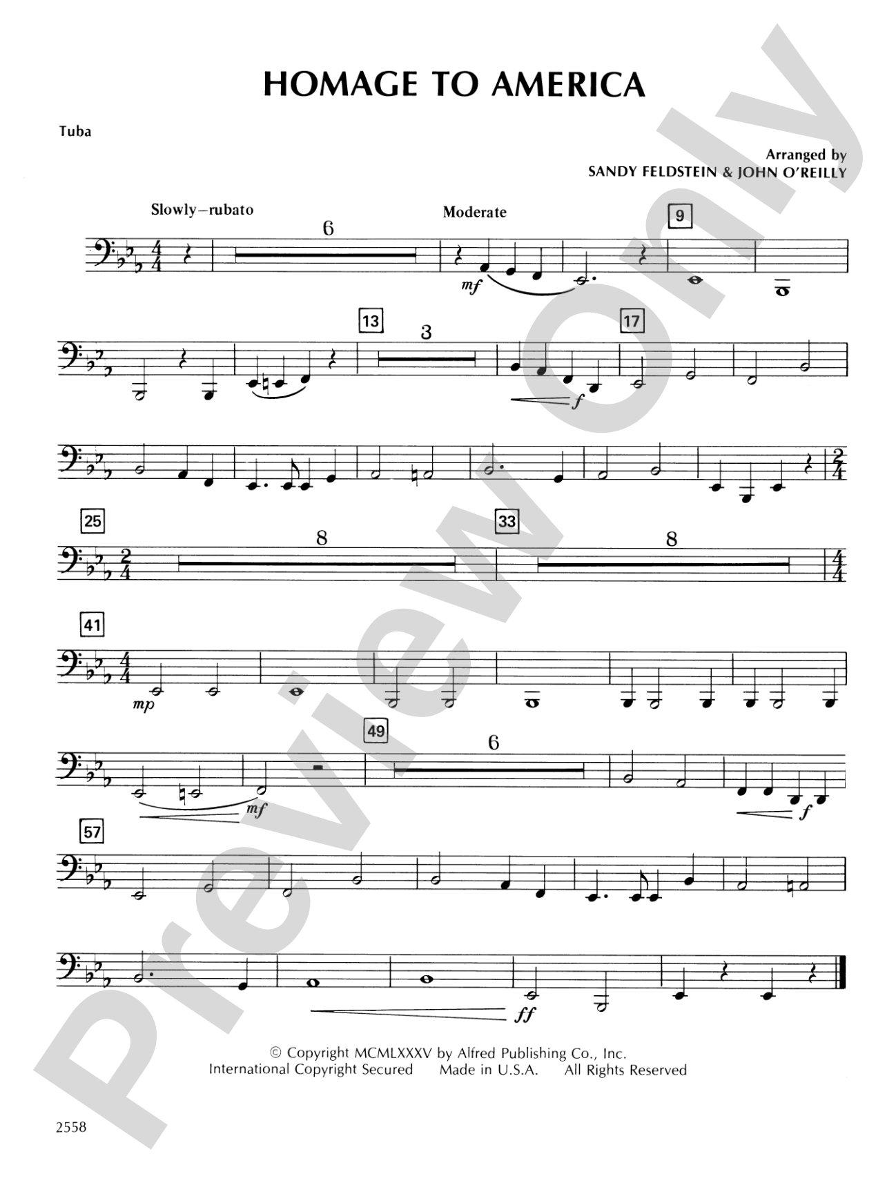 Homage to America: Tuba