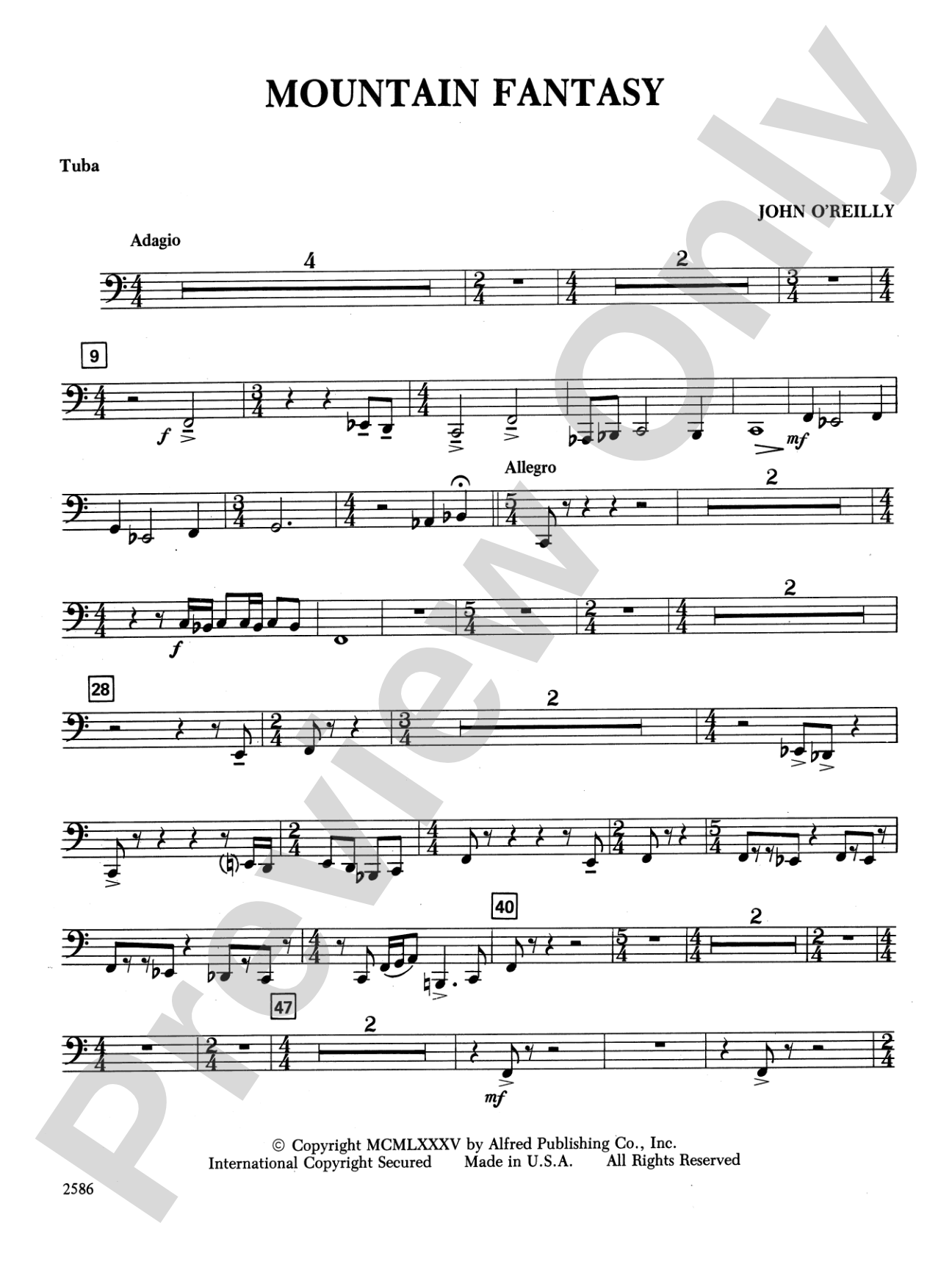 Mountain Fantasy: Tuba