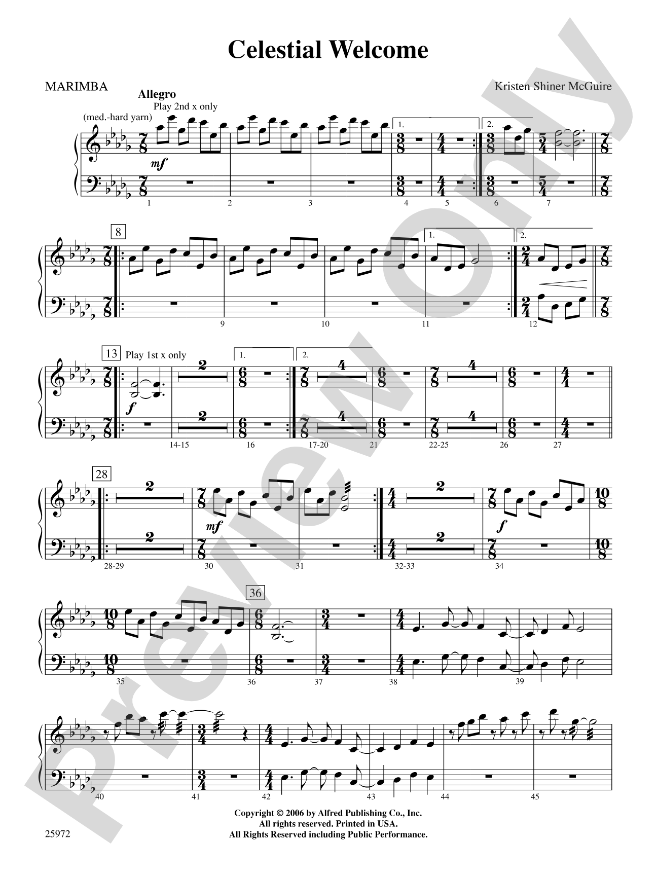 Celestial Welcome: Mallets