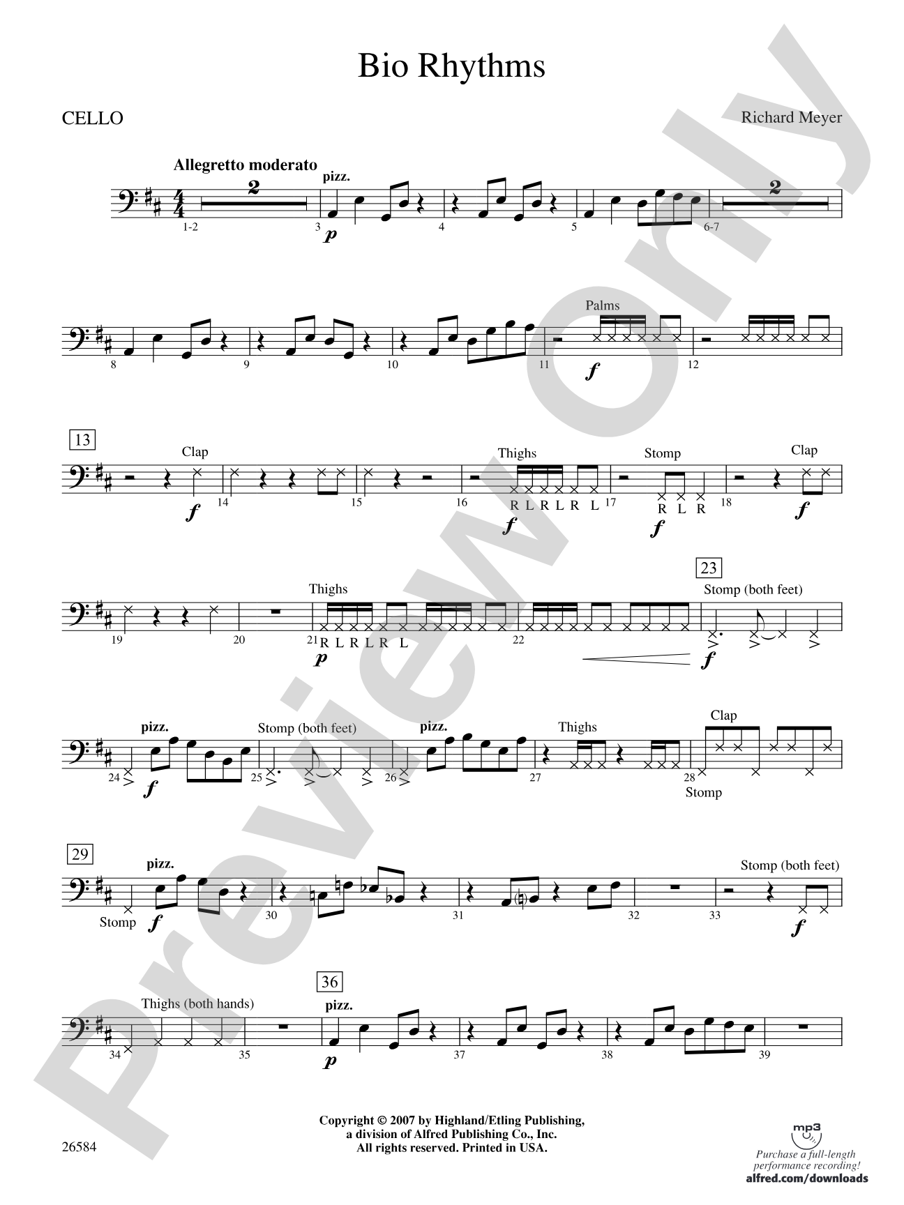 Bio Rhythms: Cello