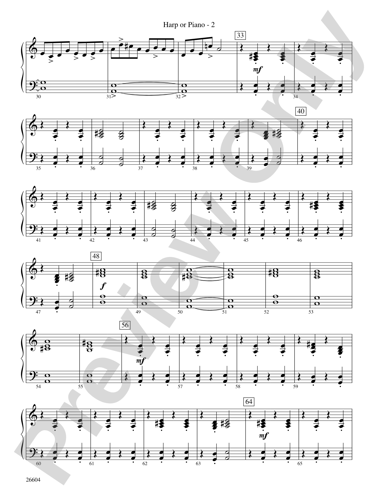 Creaking Tree: Piano Accompaniment