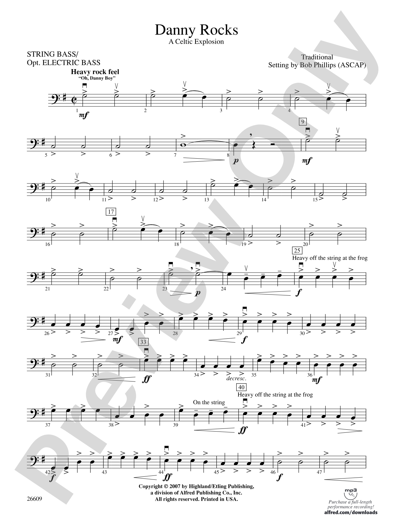 Danny Rocks: String Bass