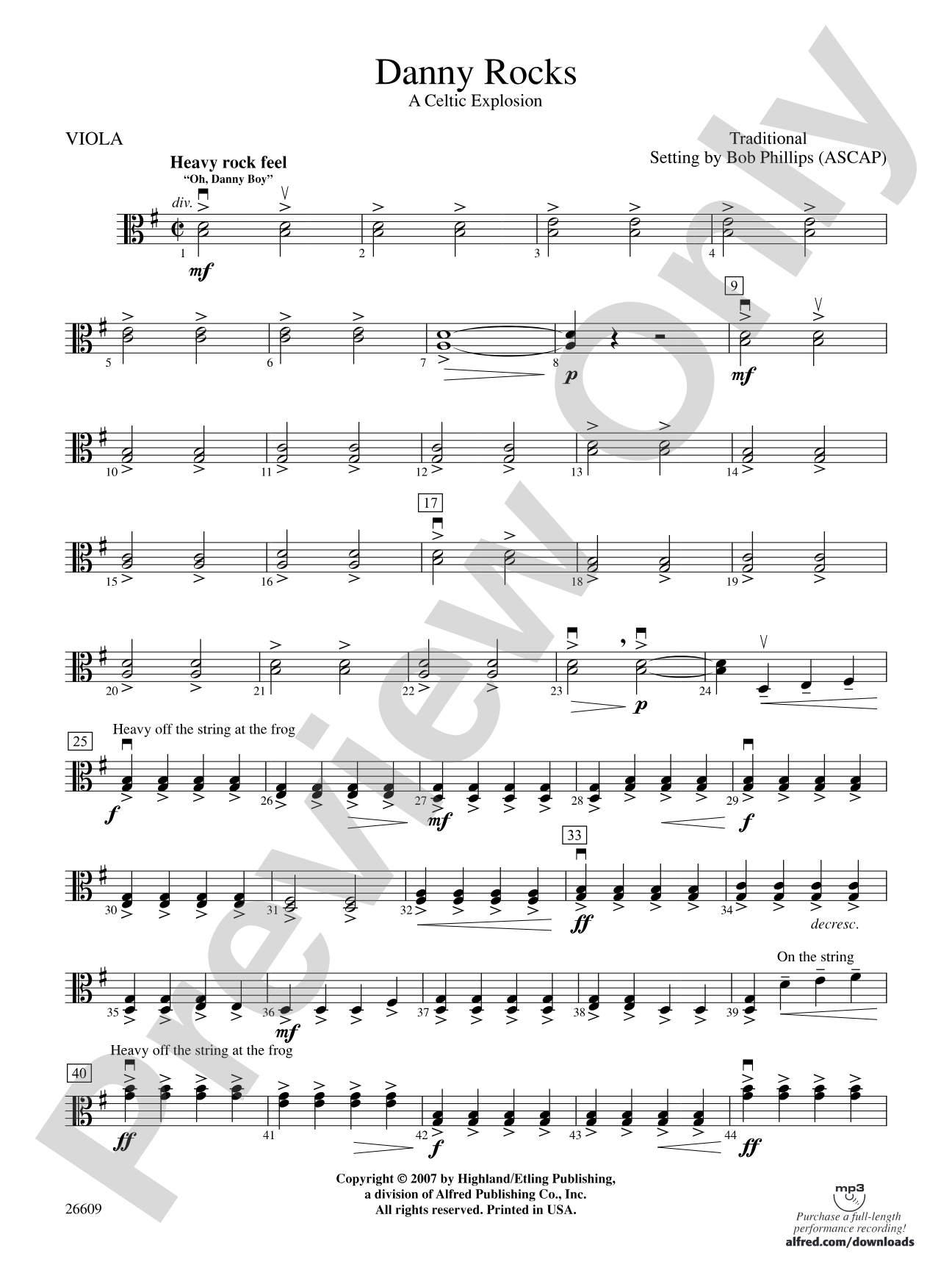 Danny Rocks: Viola