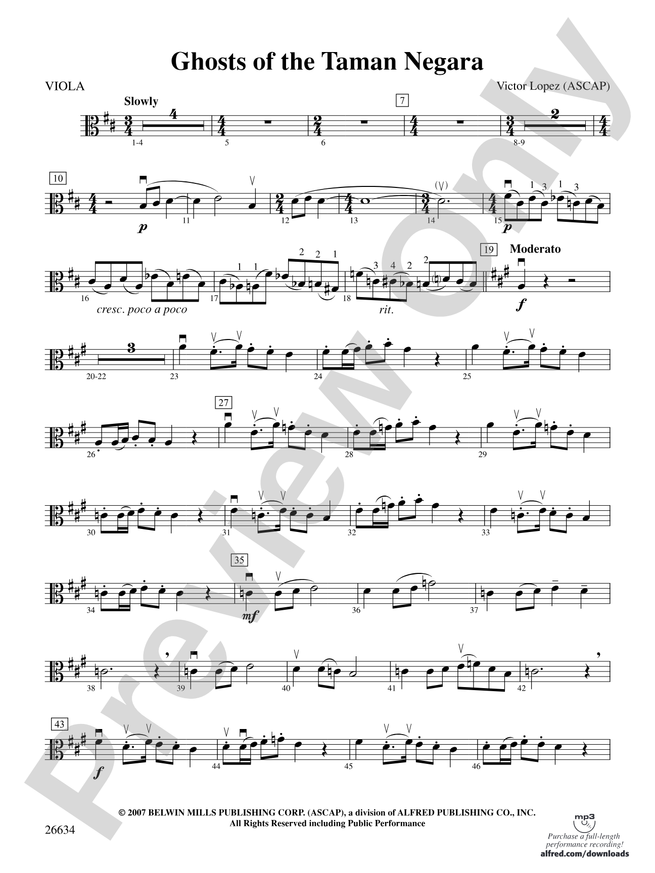 Ghosts of the Taman Negara: Viola