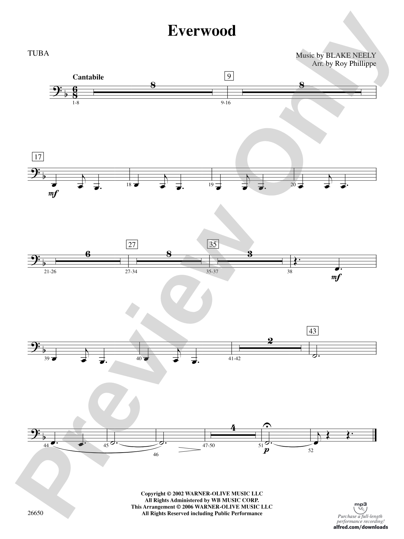 Everwood, Theme from: Tuba