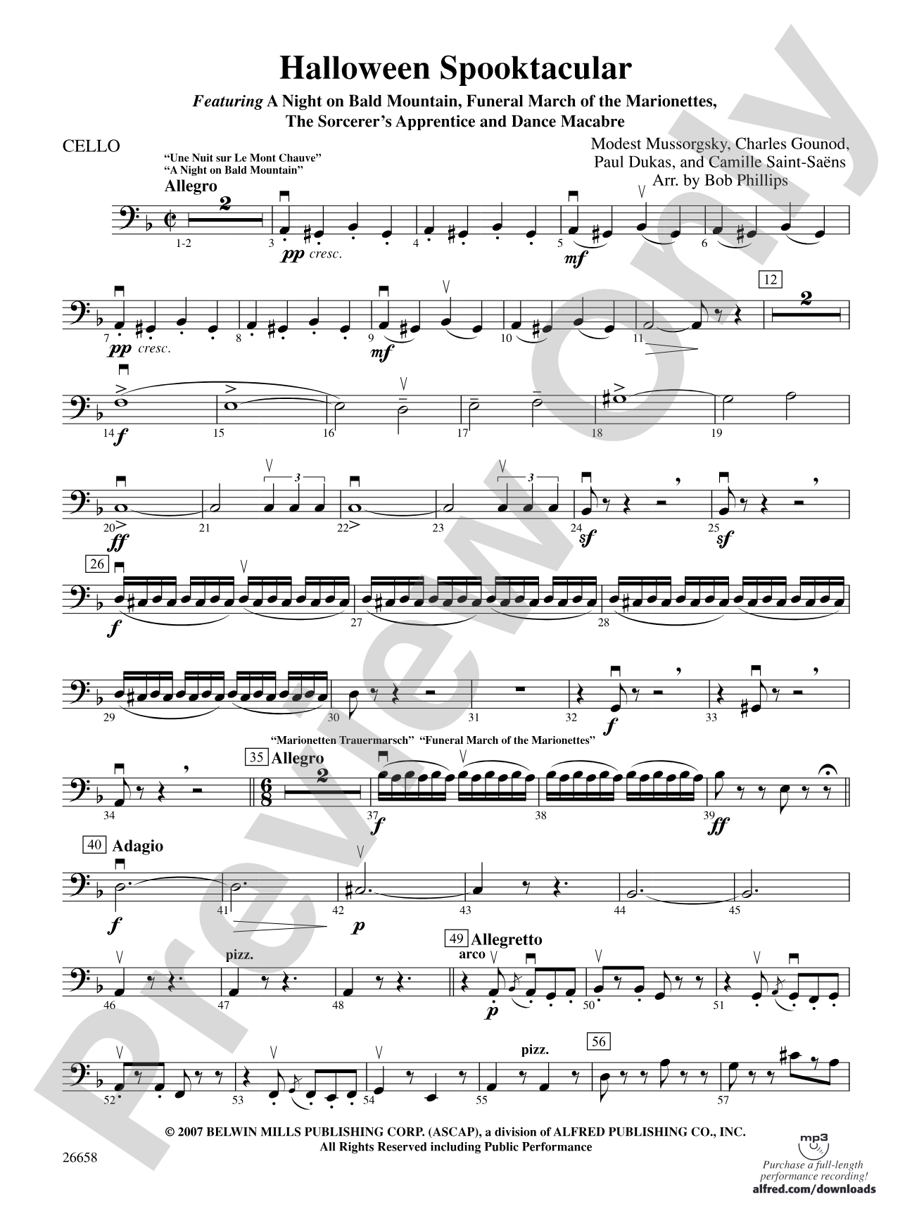 Halloween Spooktacular: Cello