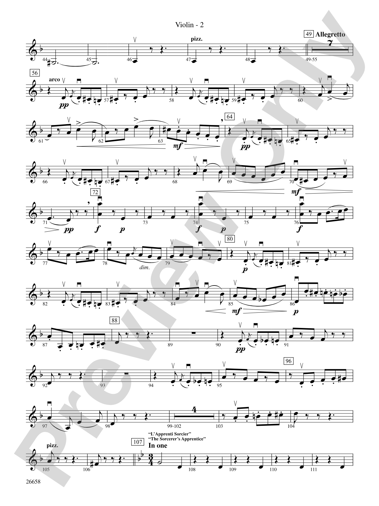 Halloween Spooktacular: 1st Violin